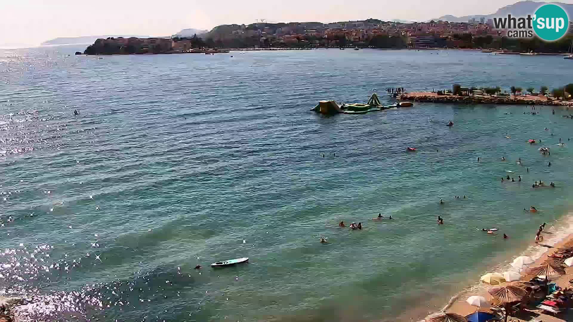 Webcam plage de Podstrana – Vue en direct depuis Hotel Split
