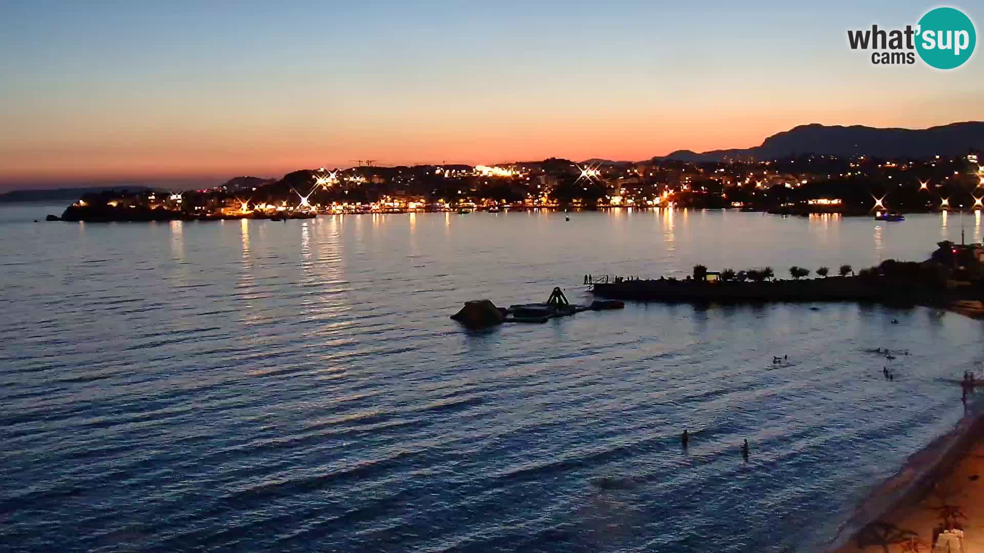 Podstrana Beach Webcam – Live View from Hotel Split