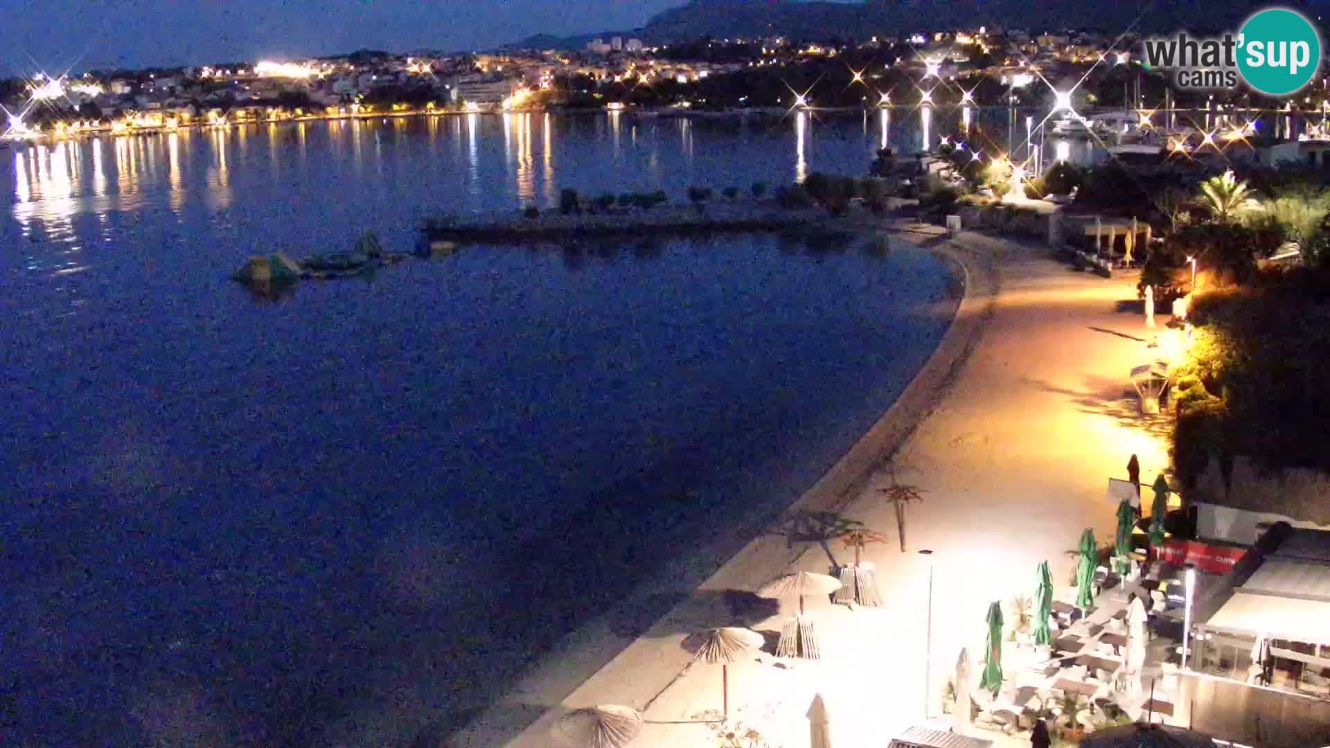 Webcam Playa de Podstrana – Vista en directo desde Hotel Split