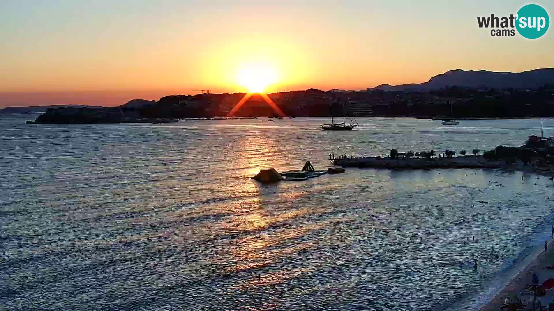 Webcam Spiaggia di Podstrana – Diretta dall’Hotel Split