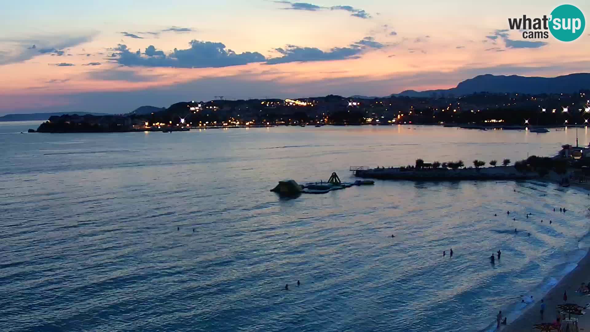 Webcam Spiaggia di Podstrana – Diretta dall’Hotel Split