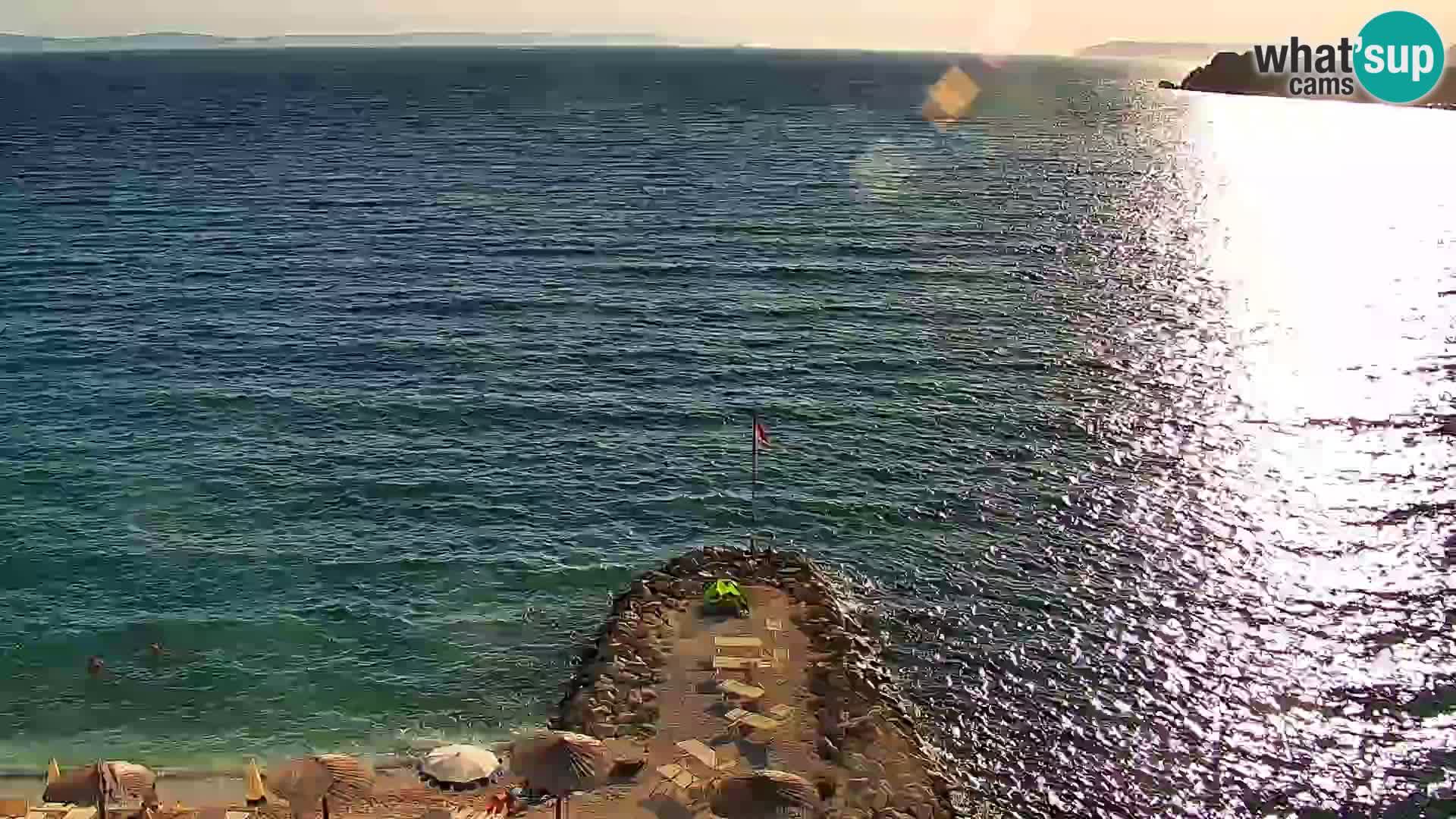Webcam Playa de Podstrana – Vista en directo desde Hotel Split
