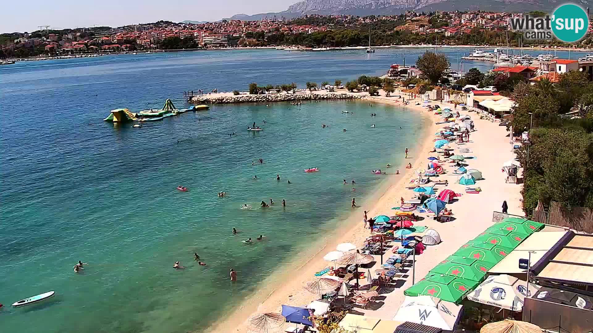 Podstrana Beach Webcam – Live View from Hotel Split