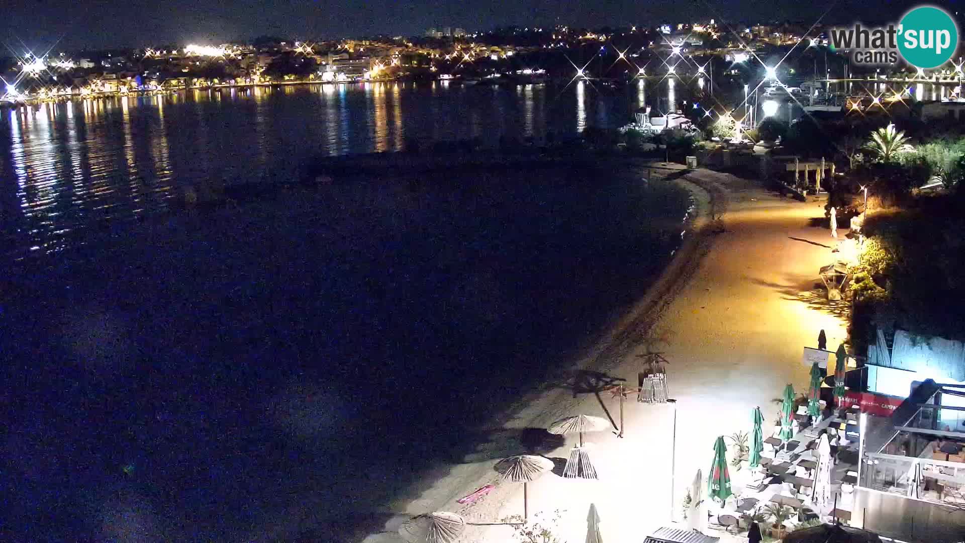 Webcam Playa de Podstrana – Vista en directo desde Hotel Split