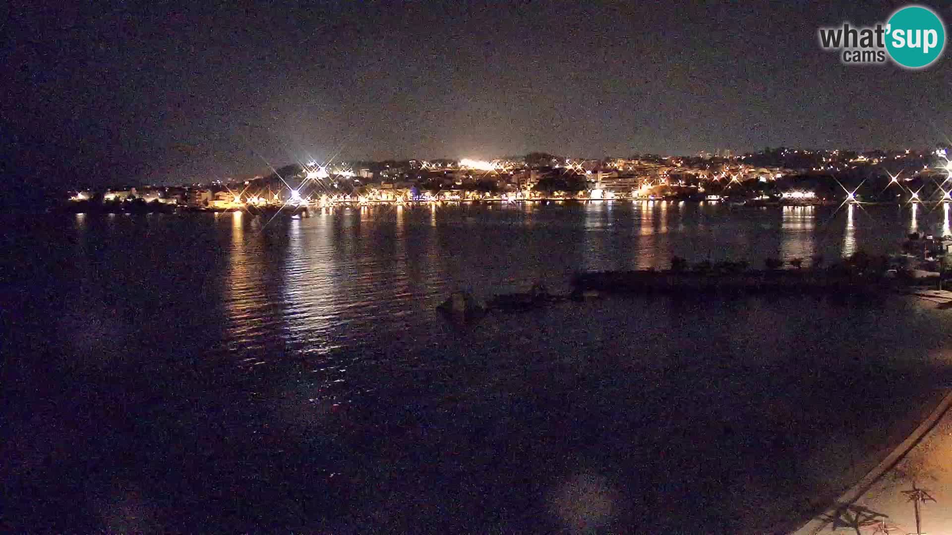 Webcam plage de Podstrana – Vue en direct depuis Hotel Split