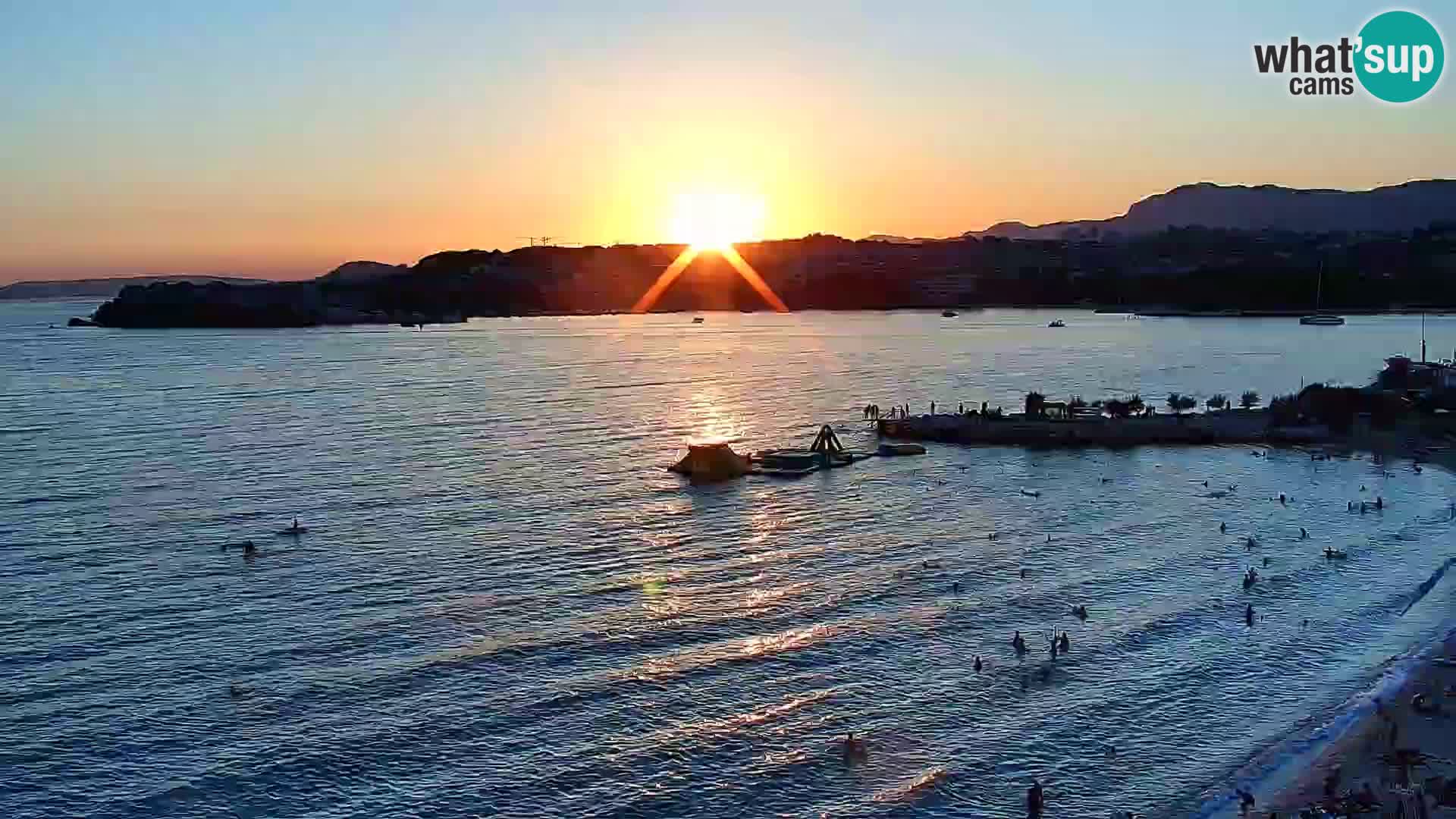 Webcam Playa de Podstrana – Vista en directo desde Hotel Split