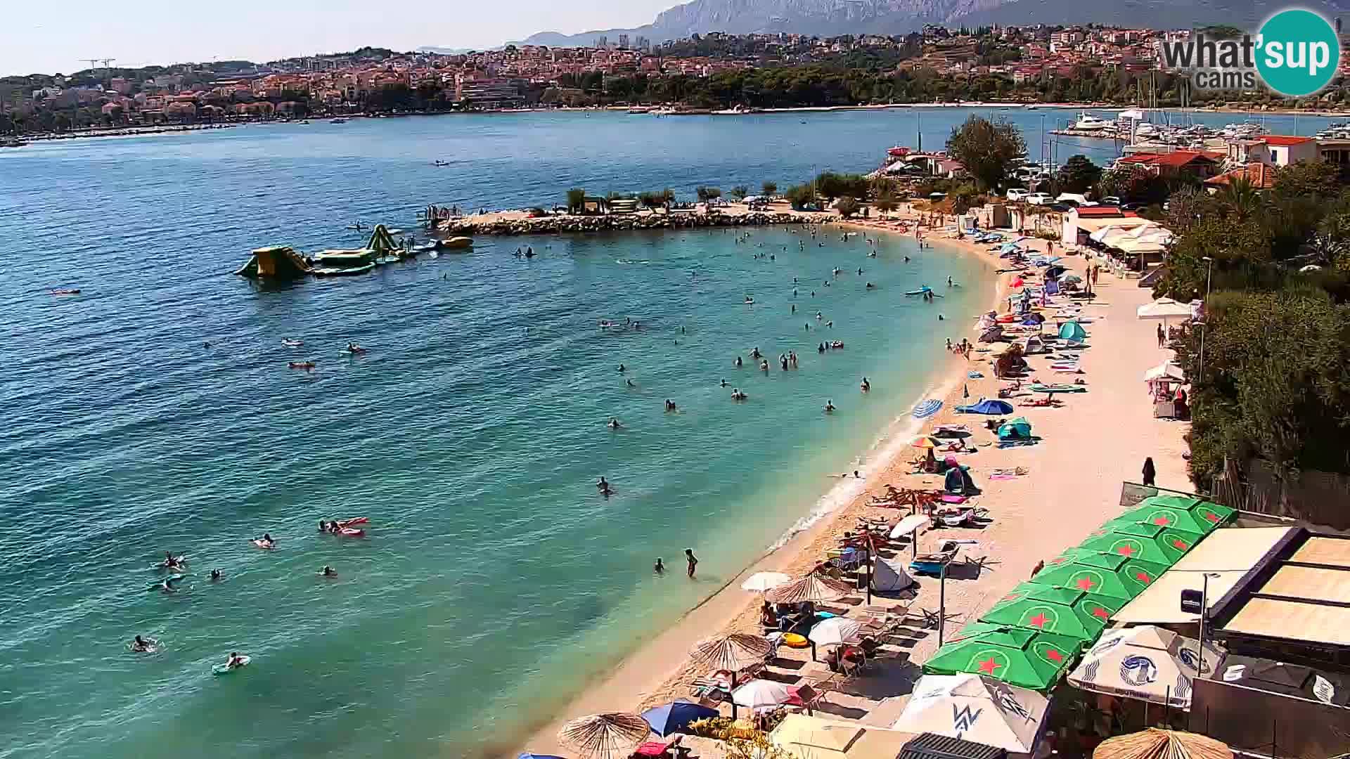 Webcam Spiaggia di Podstrana – Diretta dall’Hotel Split