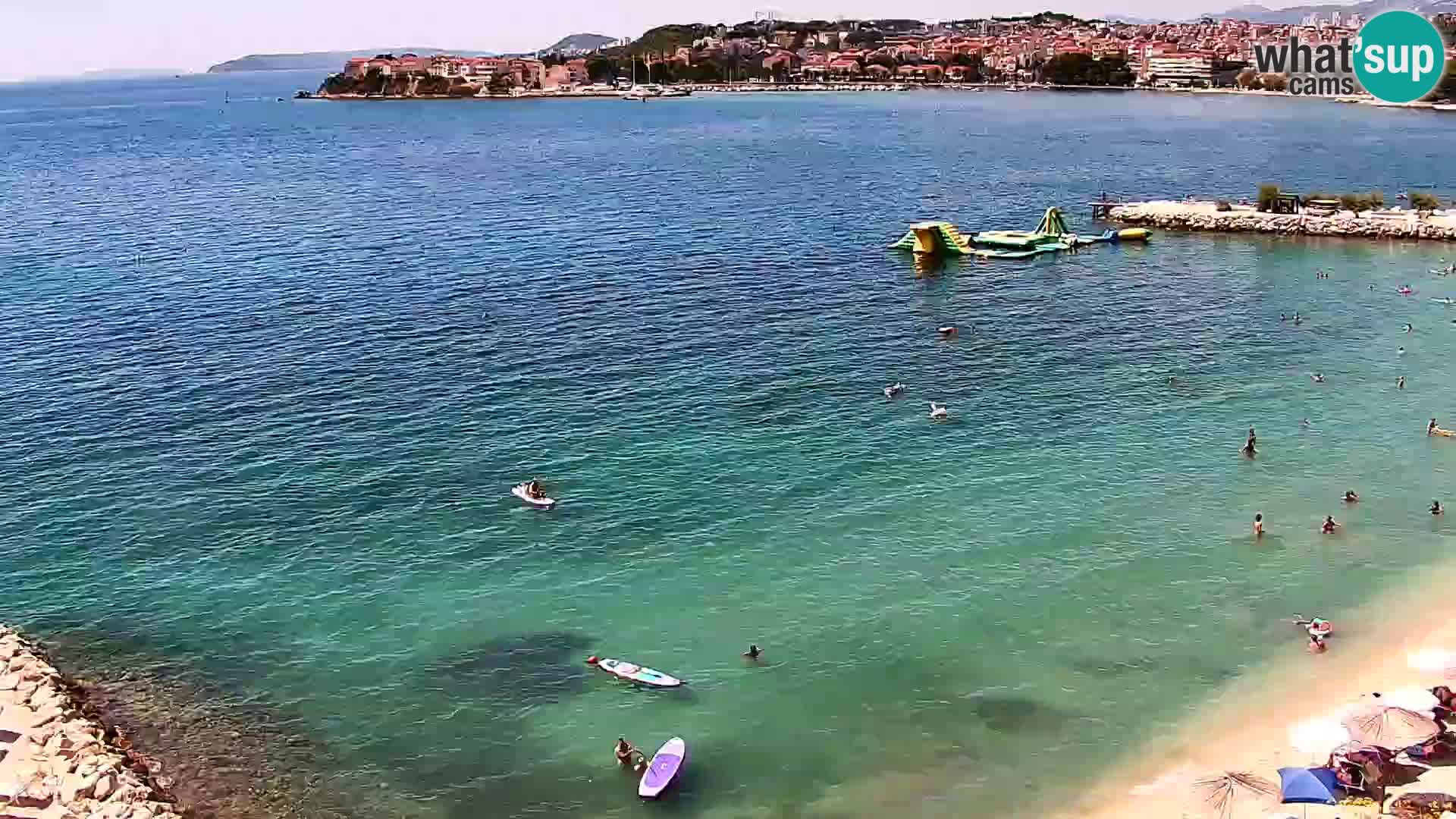 Web kamera Plaža Podstrana – Pogled uživo