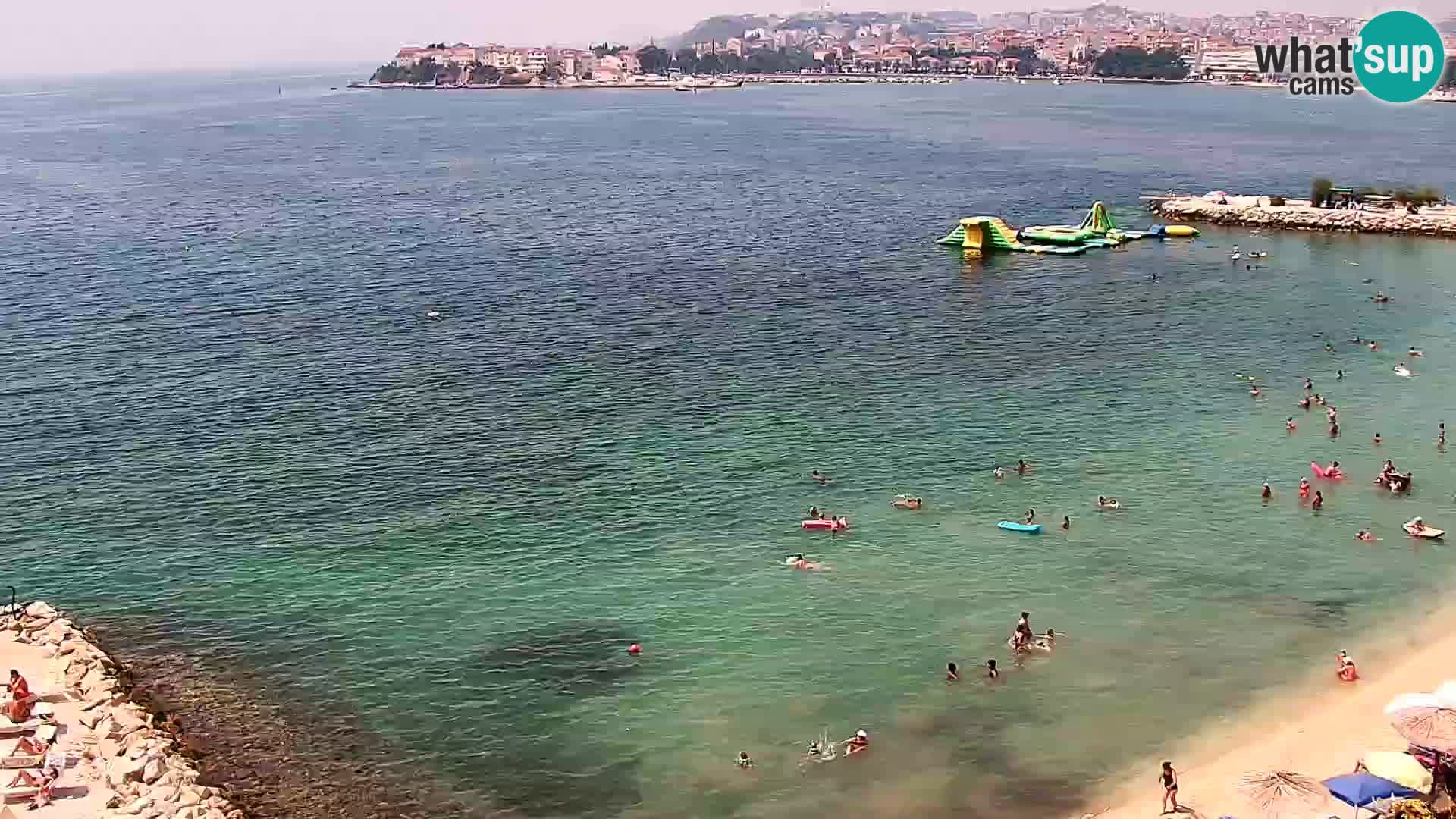 Webcam plage de Podstrana – Vue en direct depuis Hotel Split