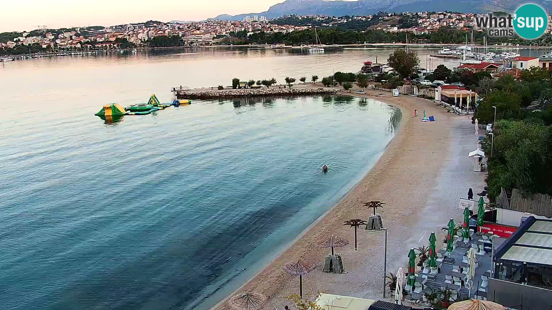 Podstrana Strand Webcam – Liveblick vom Hotel Split