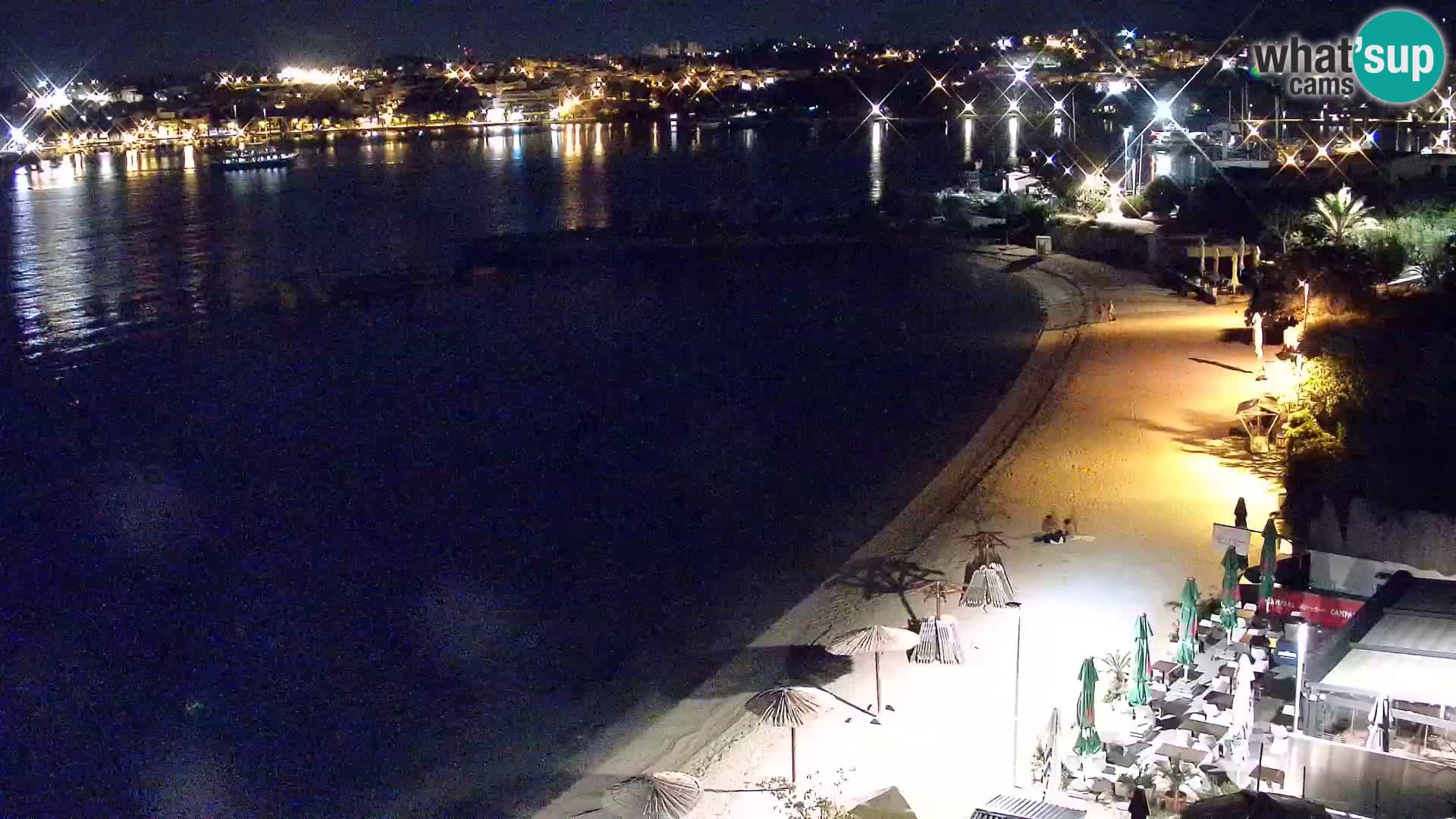 Spletna kamera Plaža Podstrana – Pogled v živo