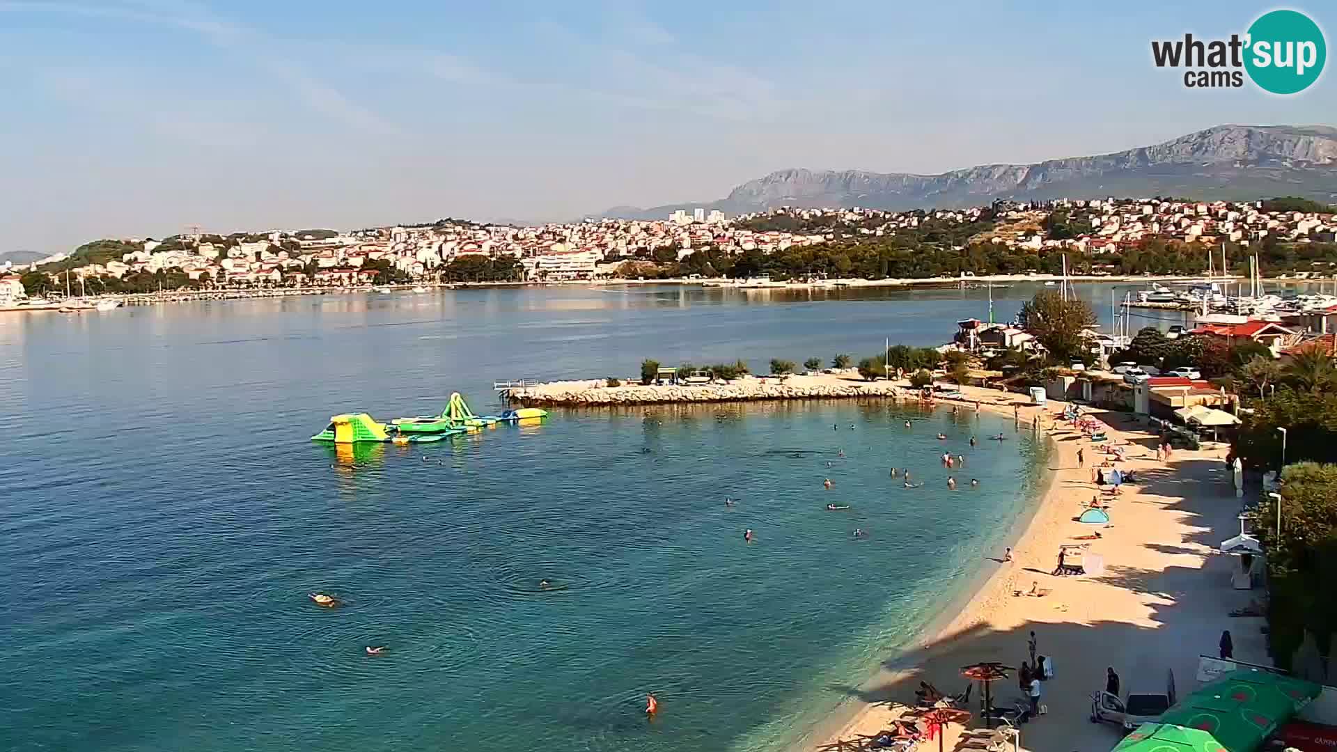 Podstrana Strand Webcam – Liveblick vom Hotel Split