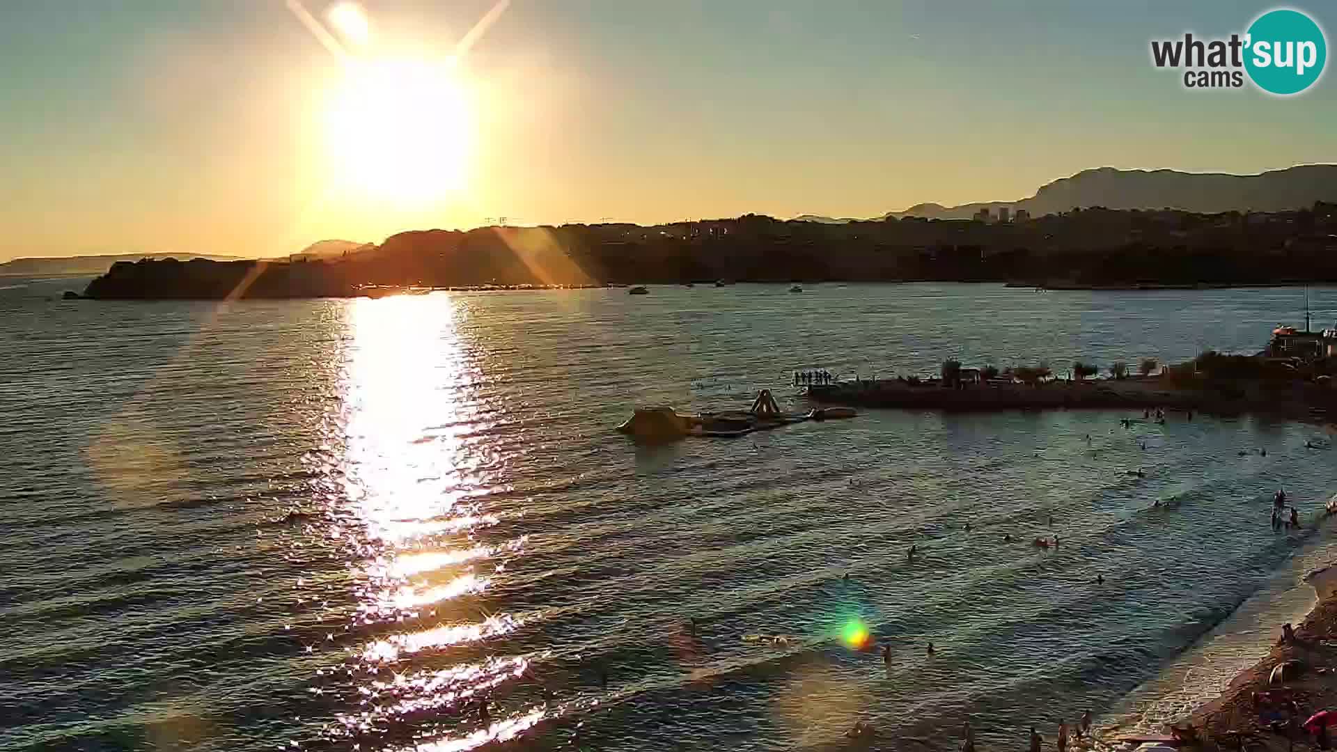 Webcam Playa de Podstrana – Vista en directo desde Hotel Split