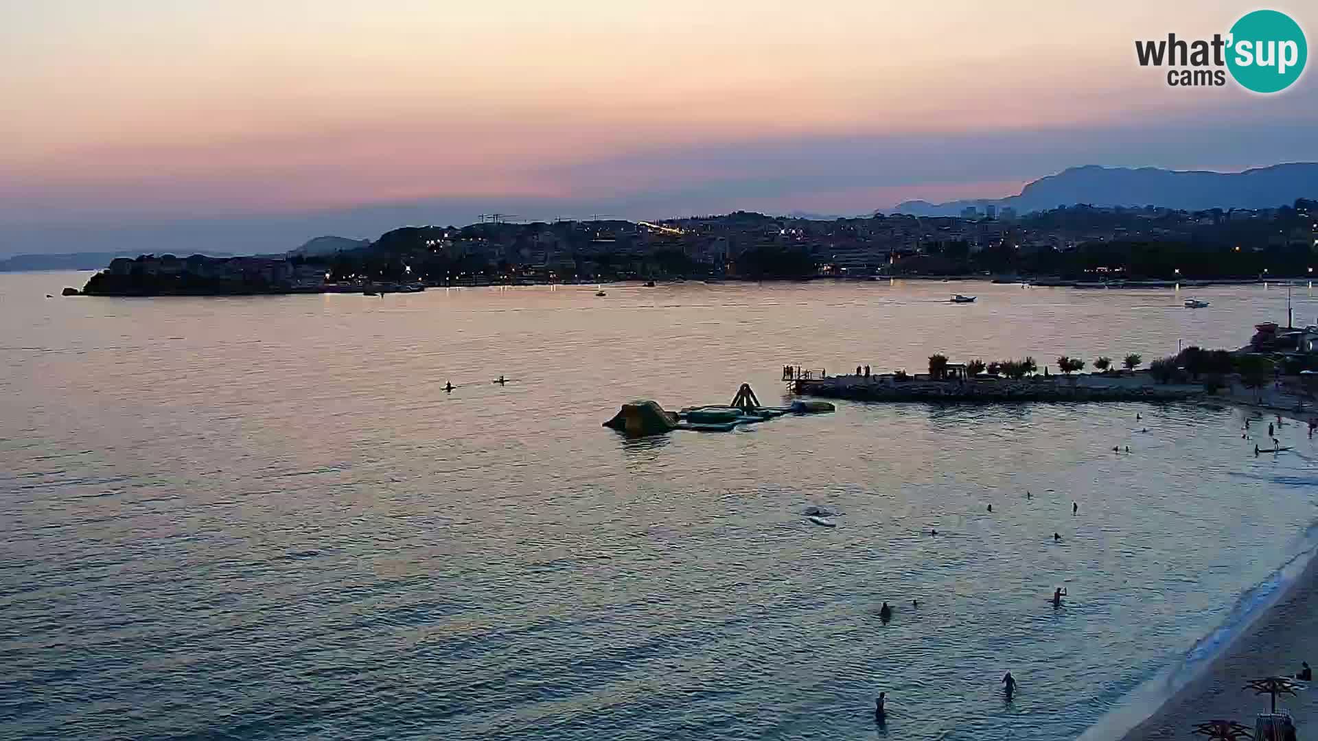 Podstrana Strand Webcam – Liveblick vom Hotel Split