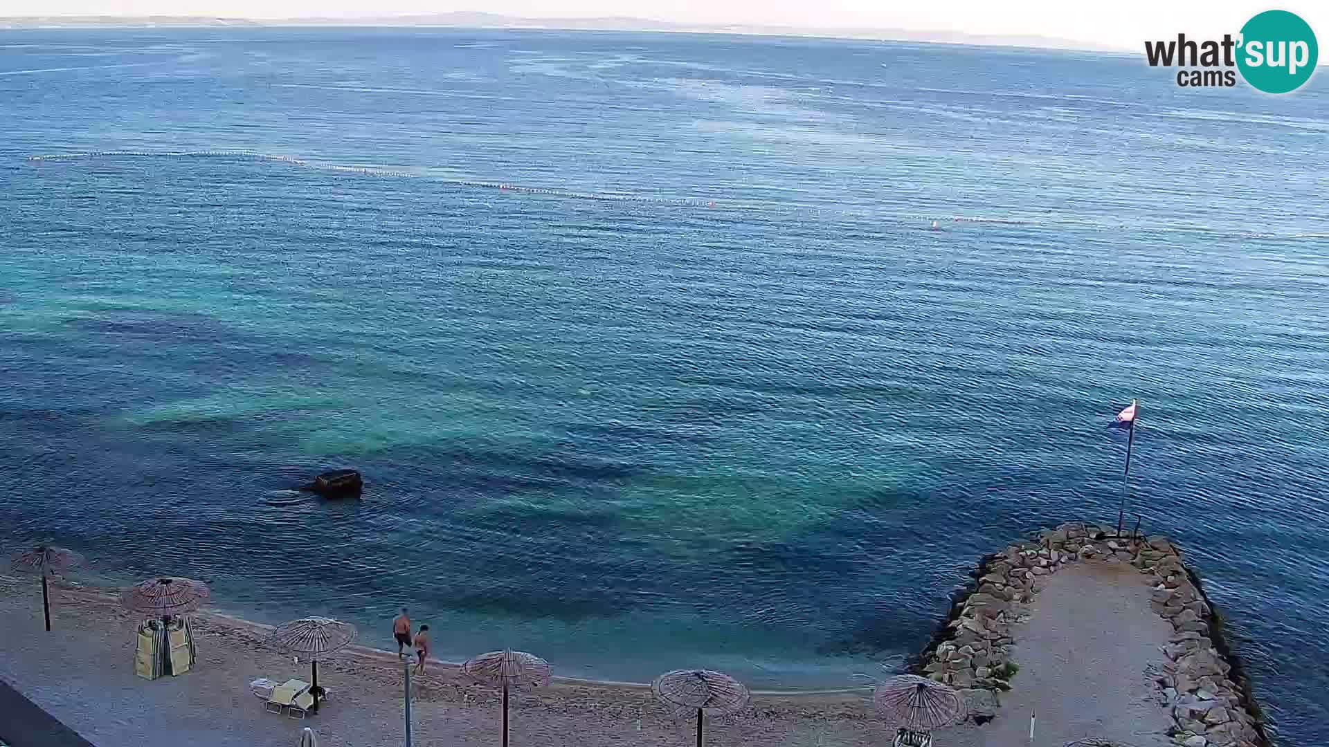 Webcam Spiaggia di Podstrana – Diretta dall’Hotel Split