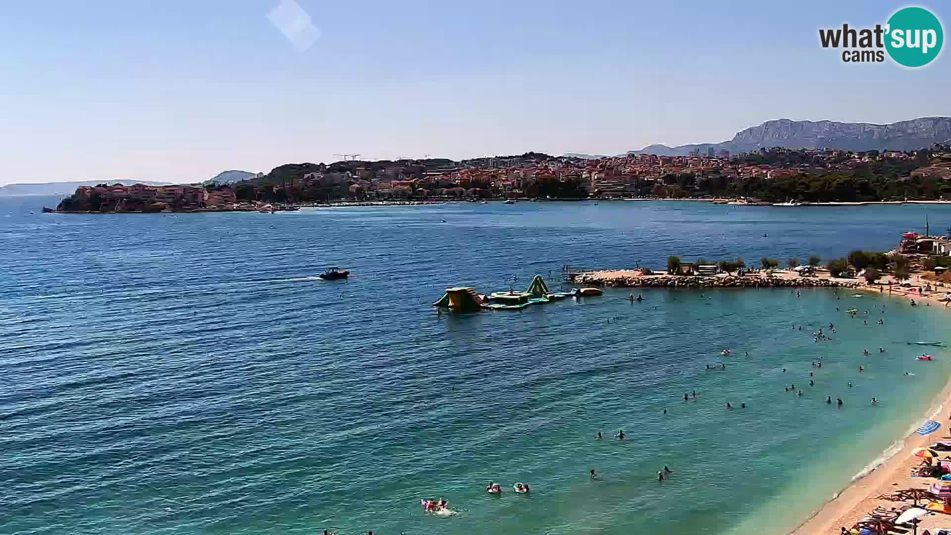 Webcam Playa de Podstrana – Vista en directo desde Hotel Split