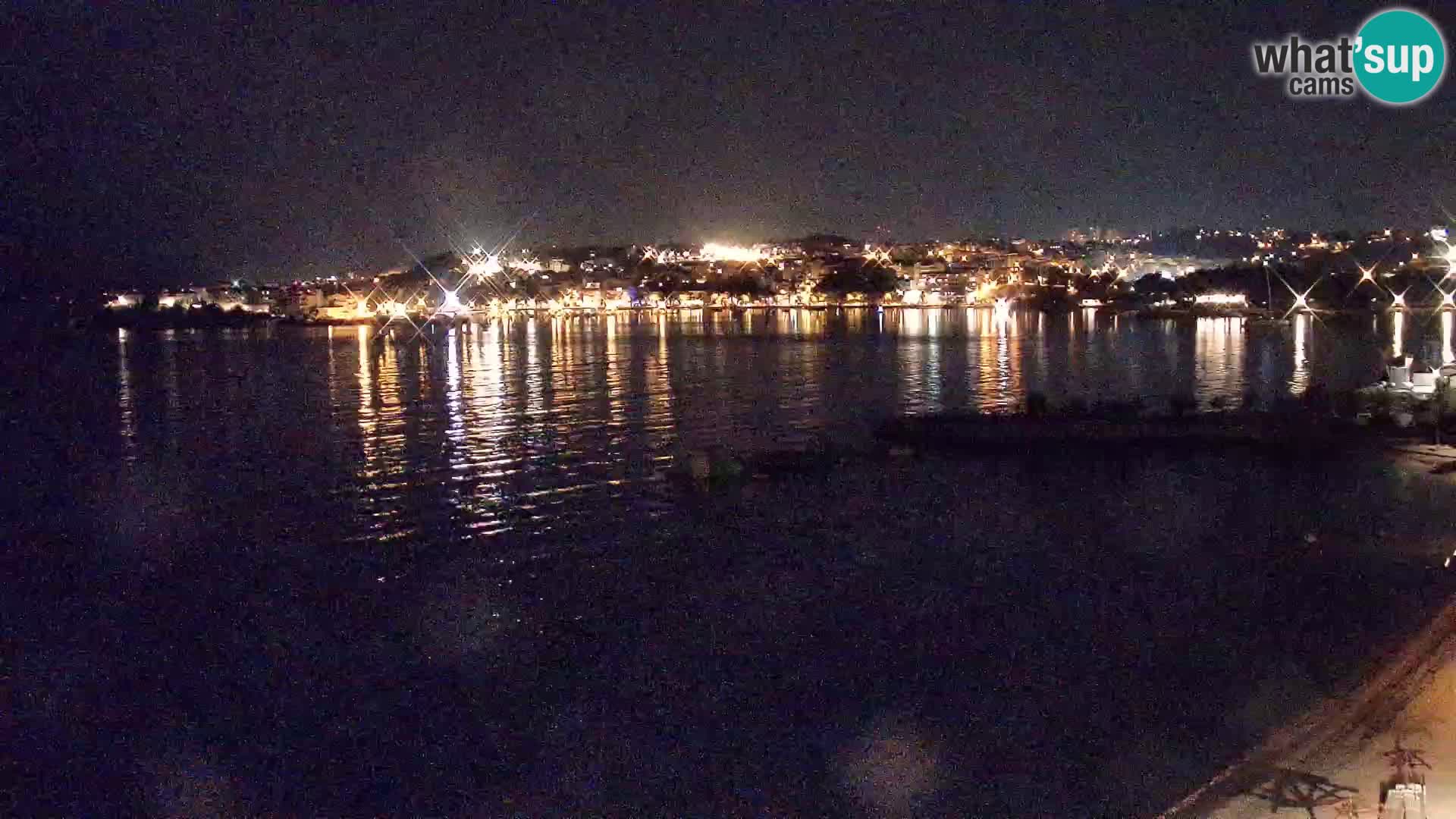 Webcam plage de Podstrana – Vue en direct depuis Hotel Split