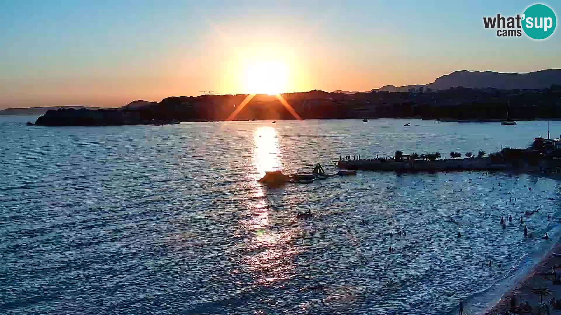 Webcam Playa de Podstrana – Vista en directo desde Hotel Split