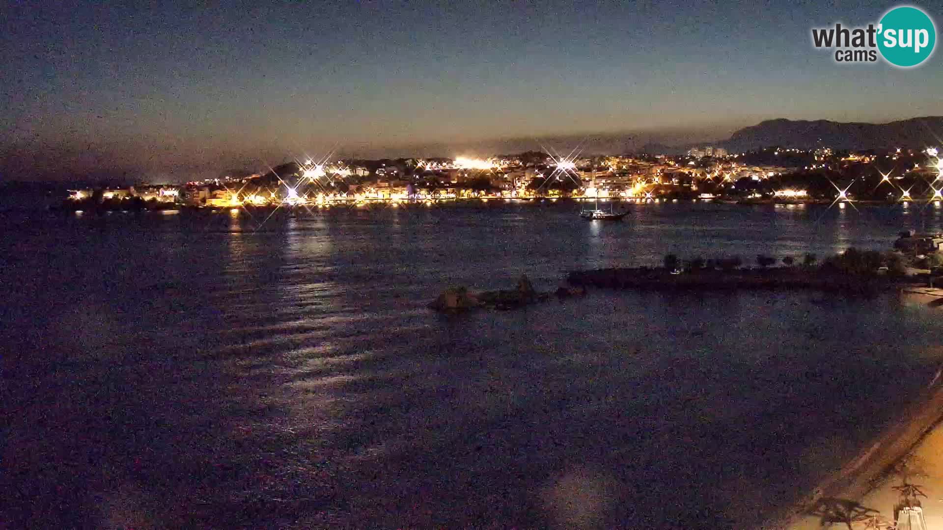 Podstrana Strand Webcam – Liveblick vom Hotel Split