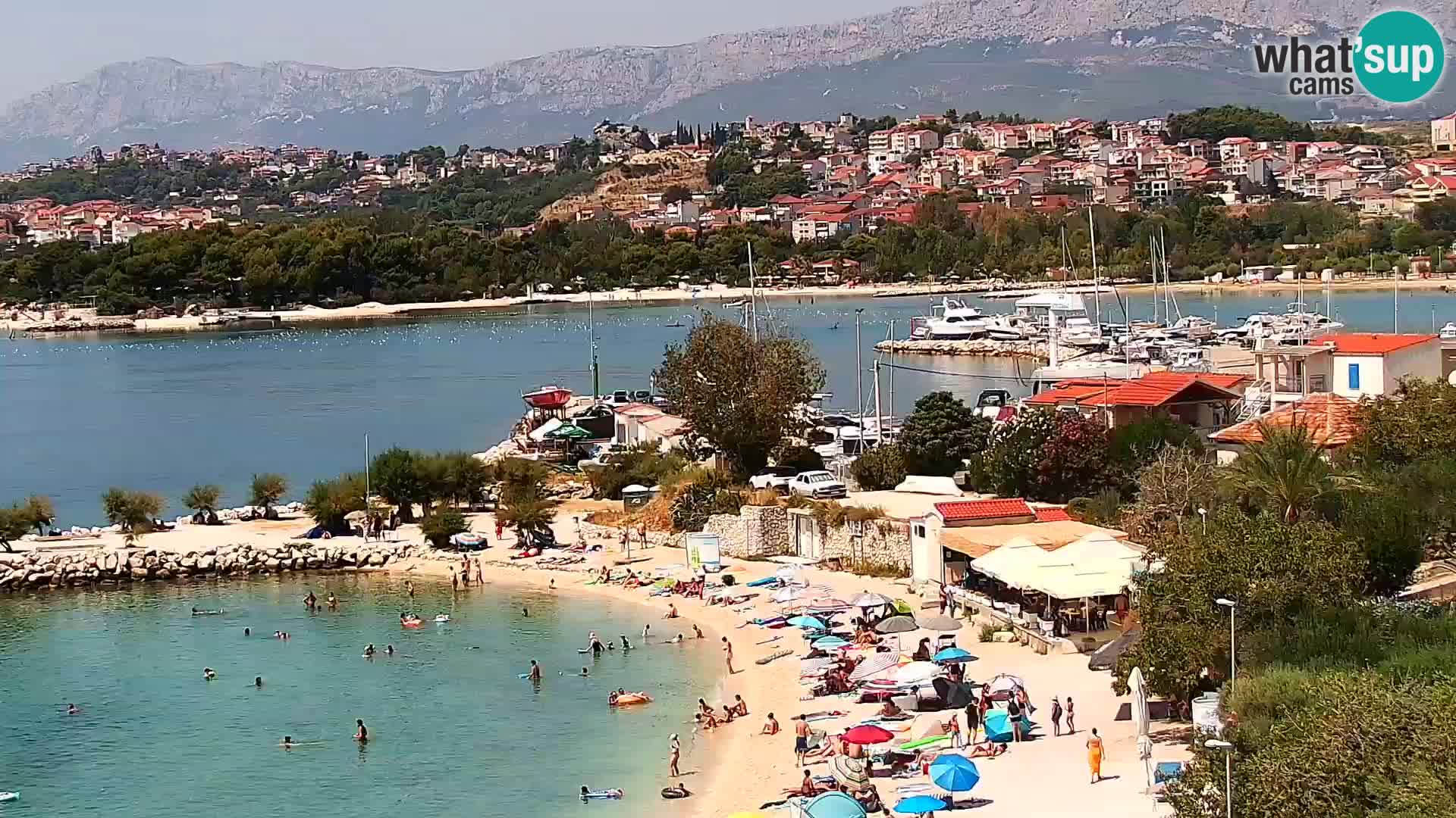 Podstrana Beach Webcam – Live View from Hotel Split