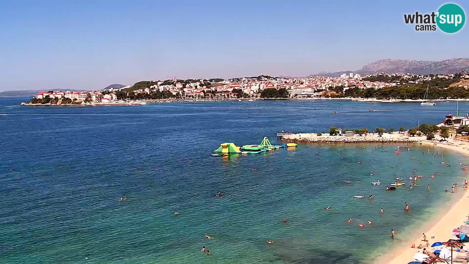 Podstrana Strand Webcam – Liveblick vom Hotel Split