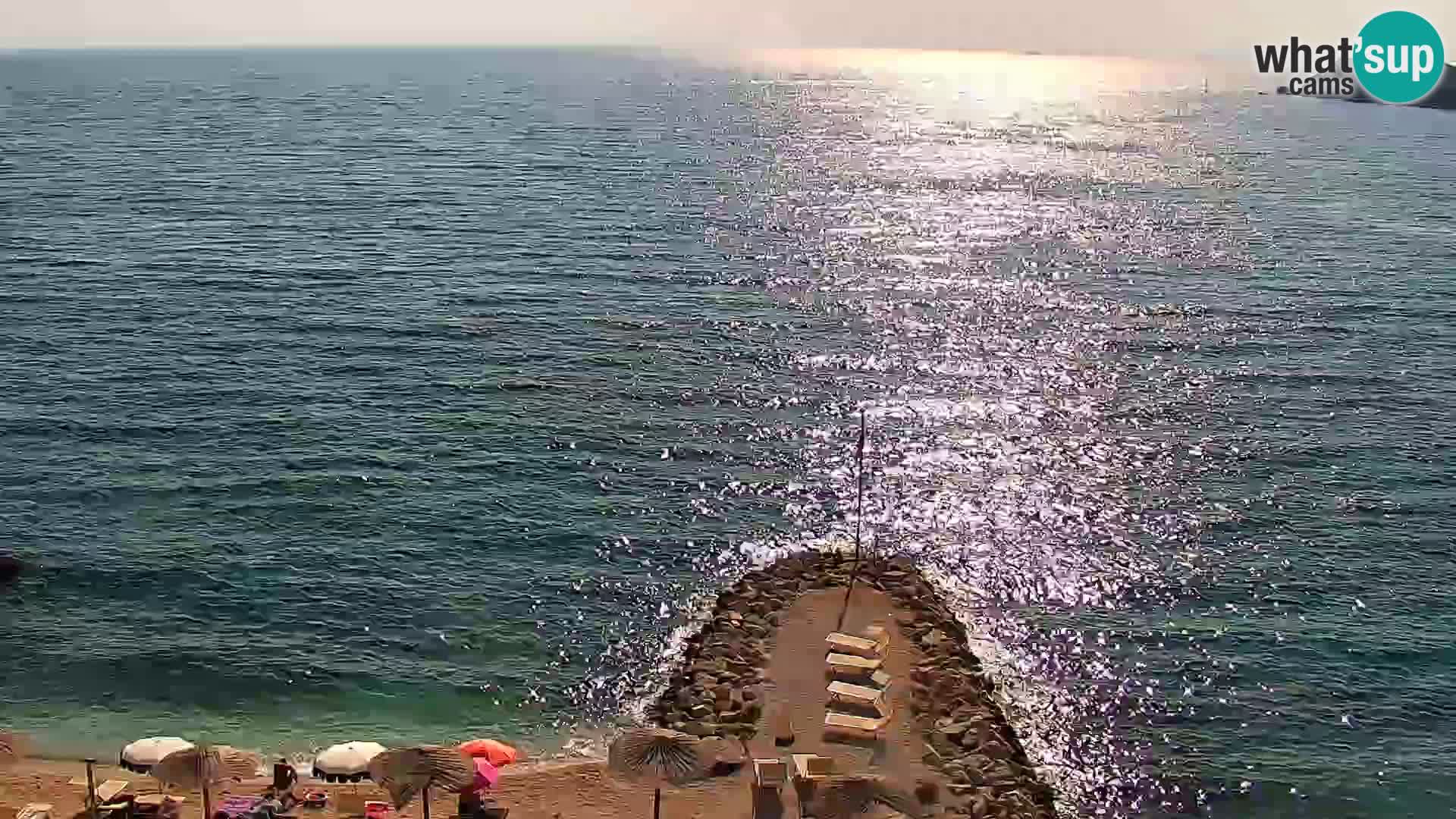 Podstrana Strand Webcam – Liveblick vom Hotel Split