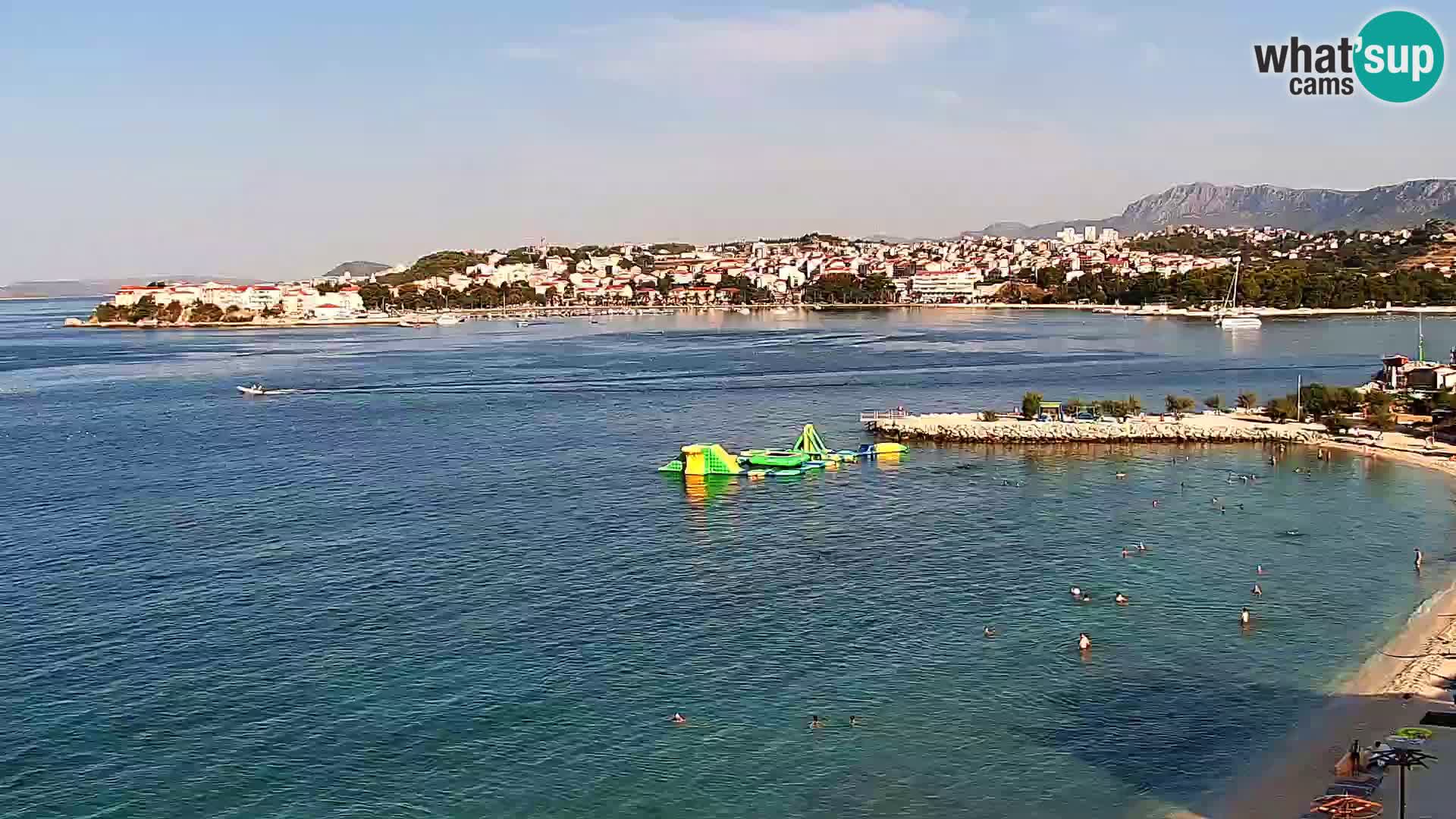 Webcam plage de Podstrana – Vue en direct depuis Hotel Split