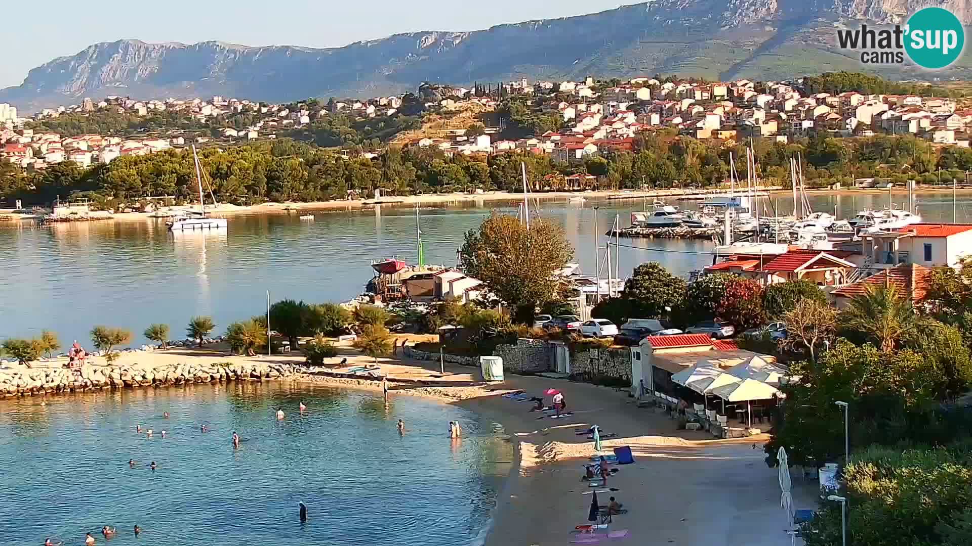 Podstrana Beach Webcam – Live View from Hotel Split