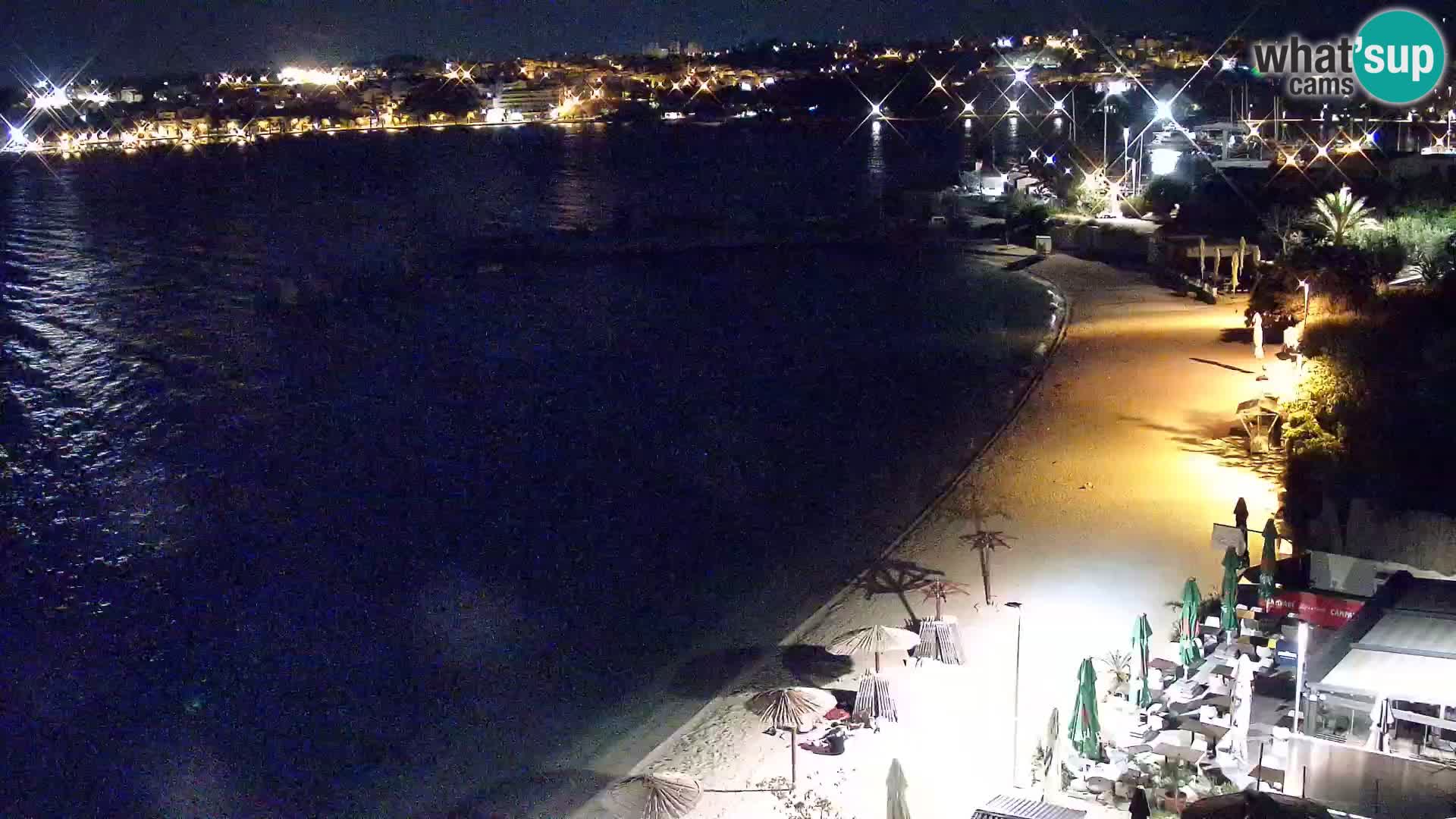 Spletna kamera Plaža Podstrana – Pogled v živo