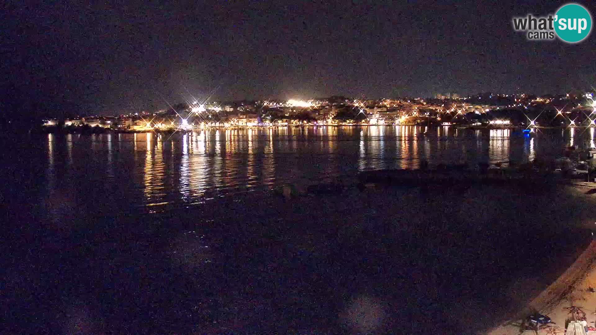 Spletna kamera Plaža Podstrana – Pogled v živo