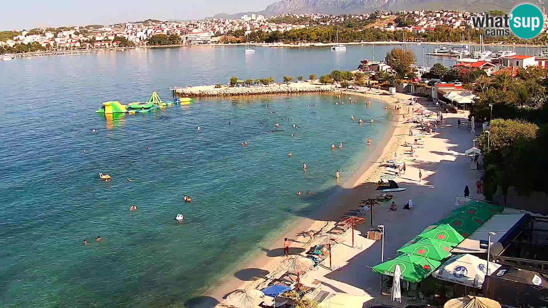 Webcam Spiaggia di Podstrana – Diretta dall’Hotel Split