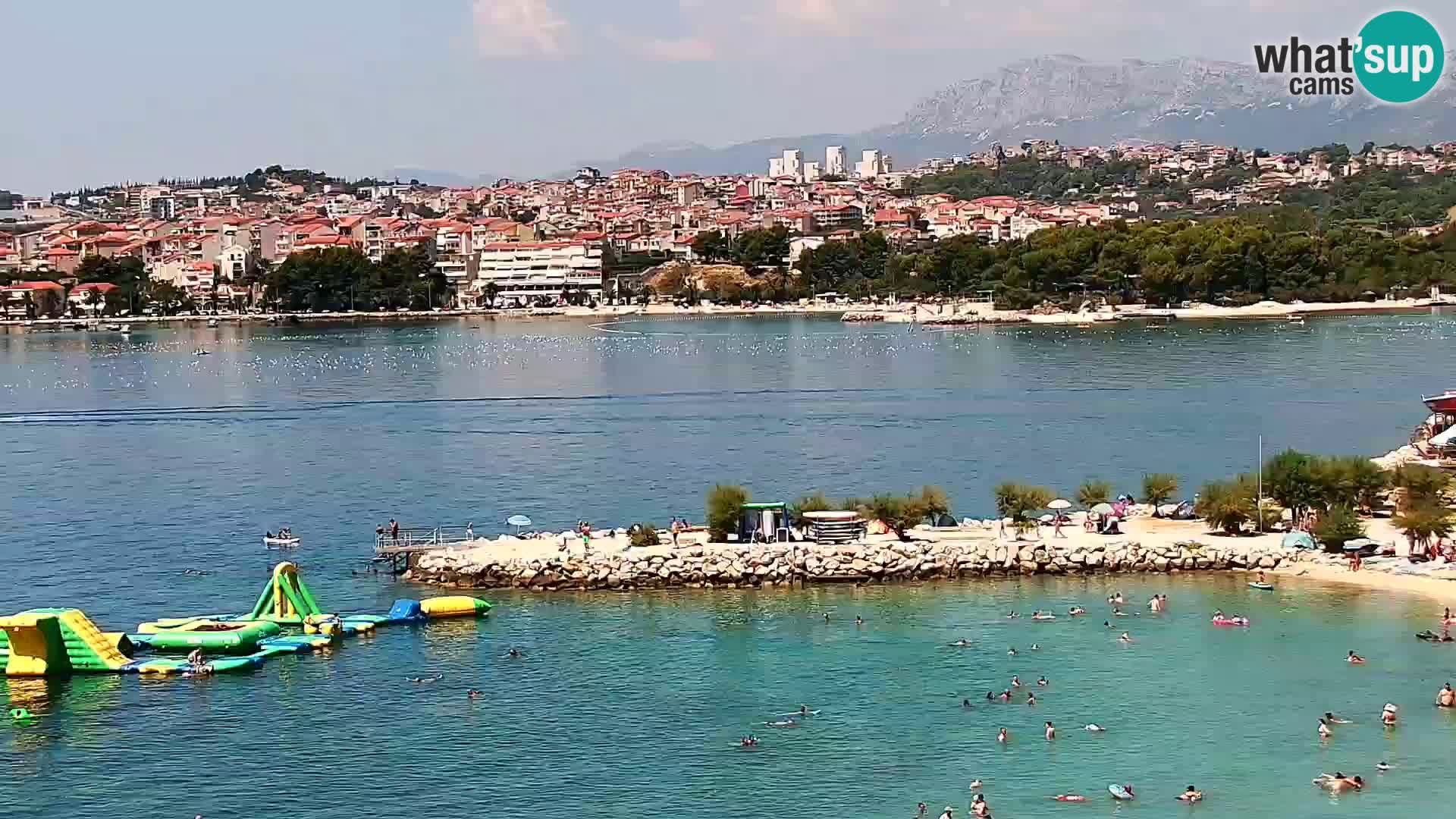 Webcam Playa de Podstrana – Vista en directo desde Hotel Split
