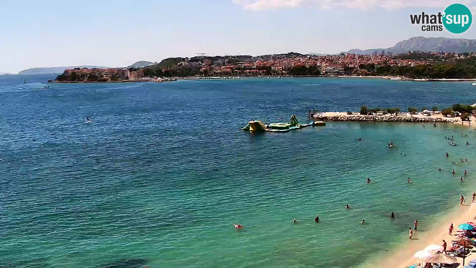 Webcam Playa de Podstrana – Vista en directo desde Hotel Split