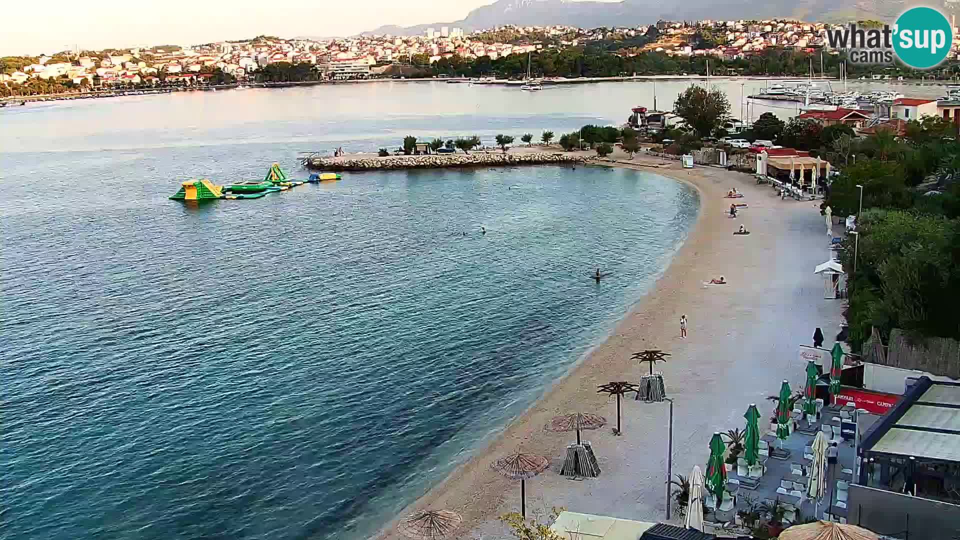 Webcam plage de Podstrana – Vue en direct depuis Hotel Split