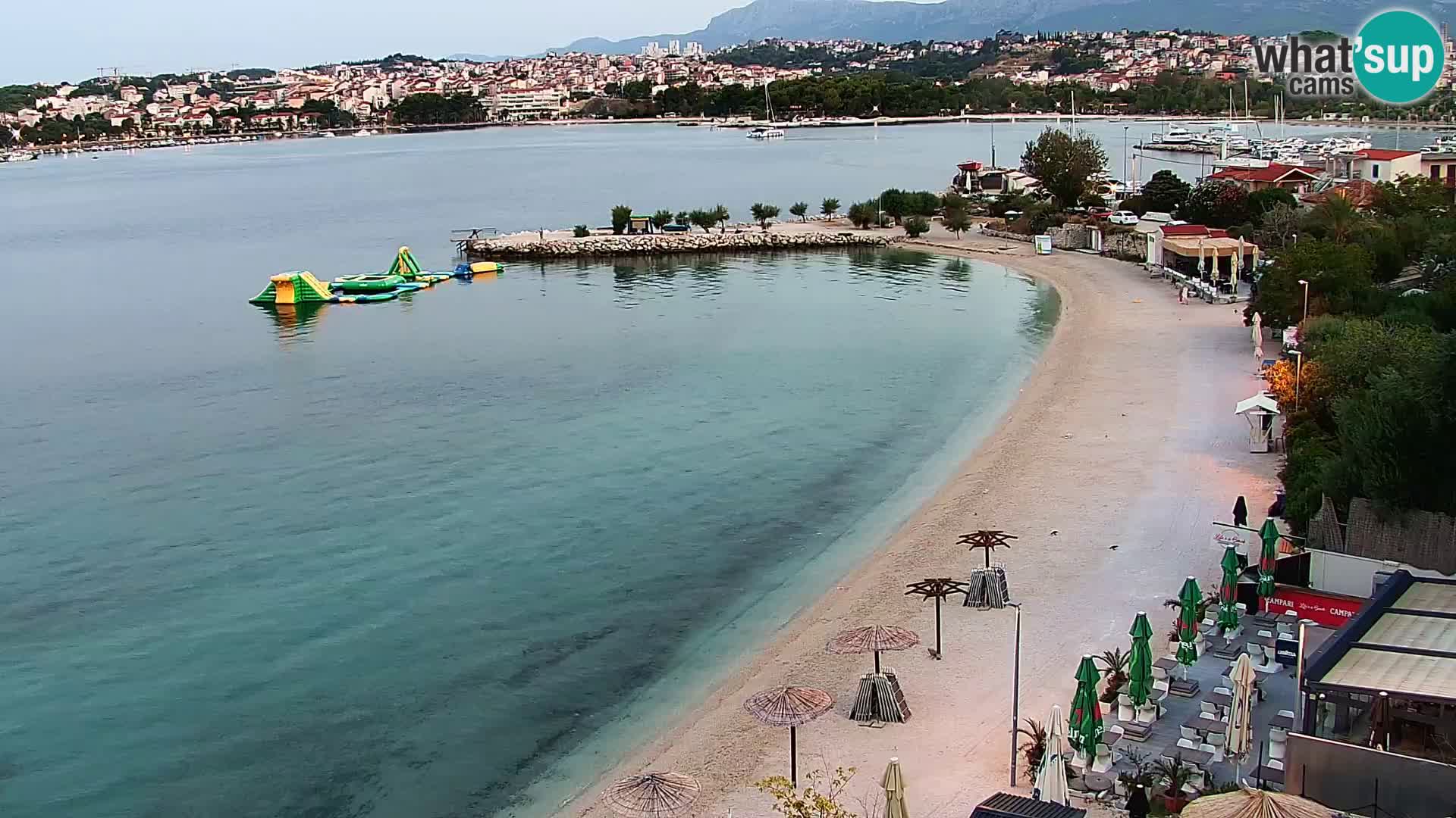 Podstrana Strand Webcam – Liveblick vom Hotel Split