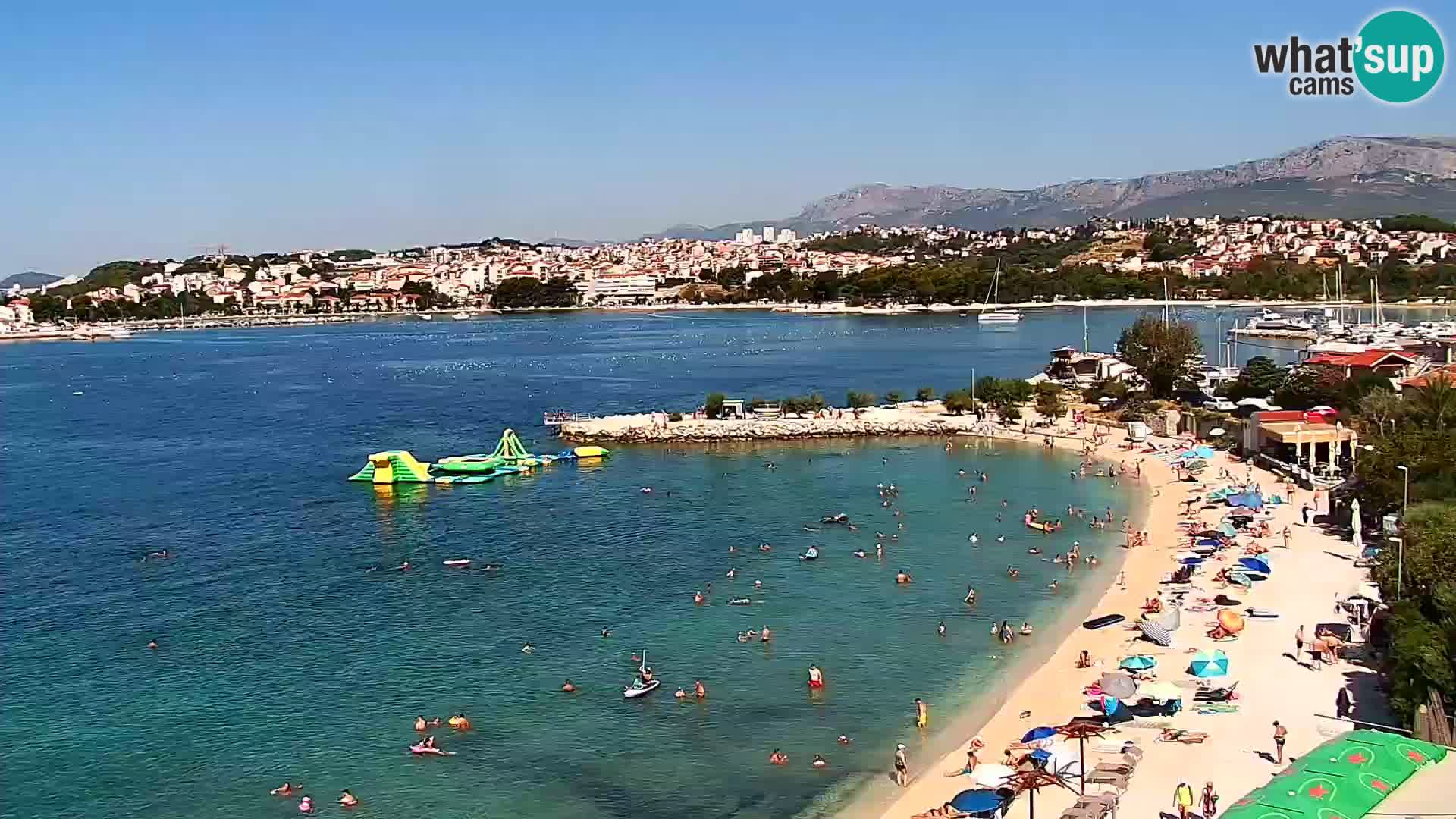 Podstrana Beach Webcam – Live View from Hotel Split