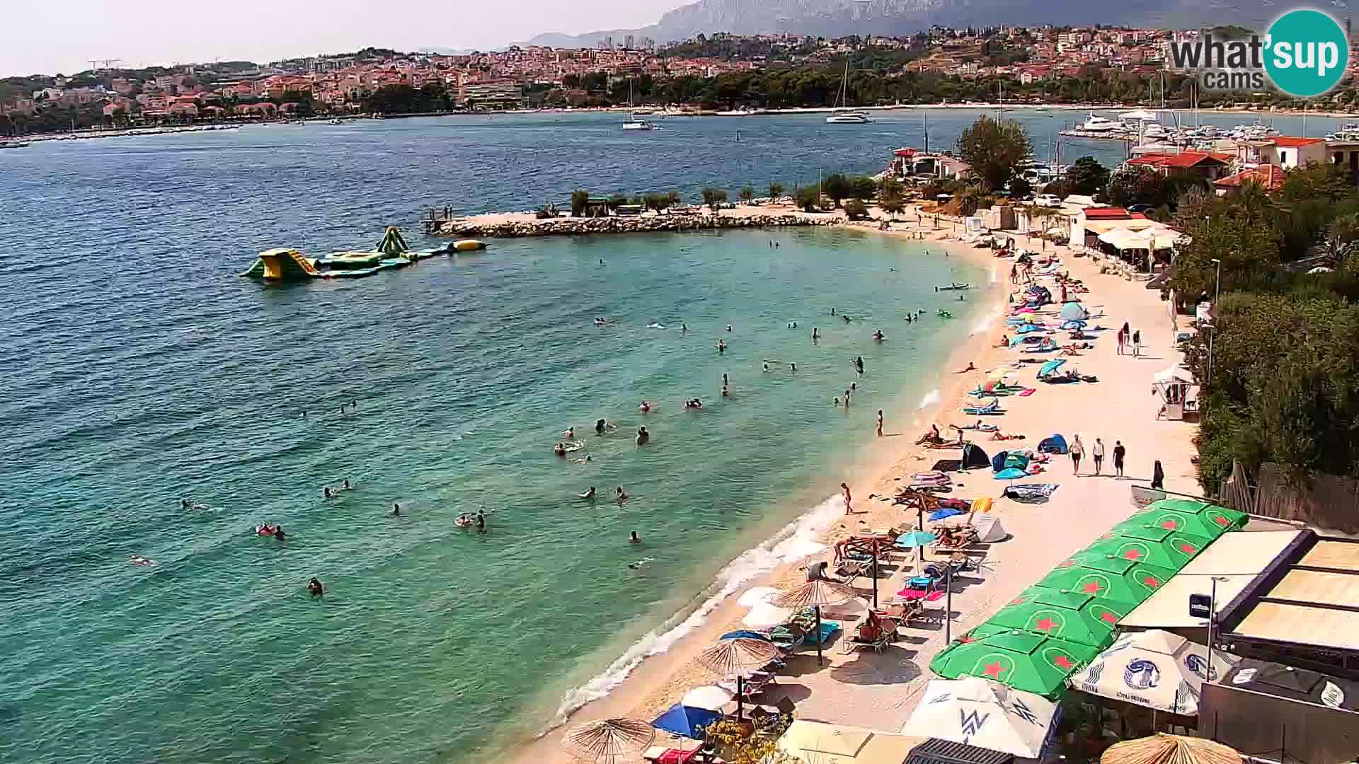 Podstrana Strand Webcam – Liveblick vom Hotel Split