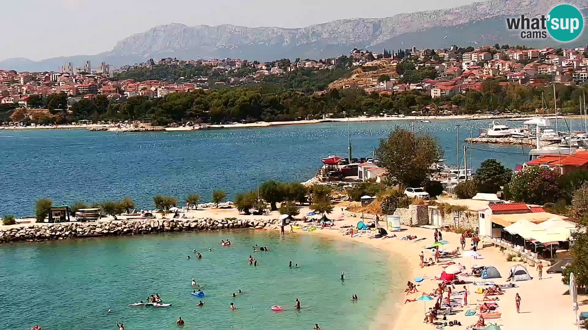 Webcam plage de Podstrana – Vue en direct depuis Hotel Split