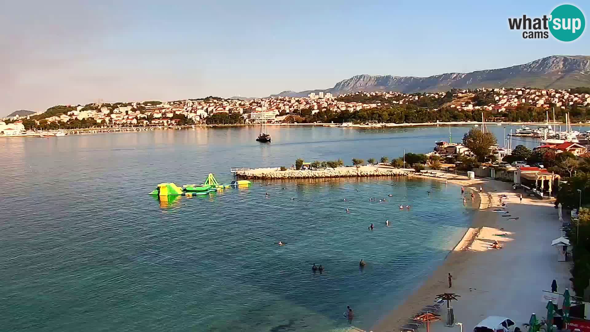 Webcam Spiaggia di Podstrana – Diretta dall’Hotel Split