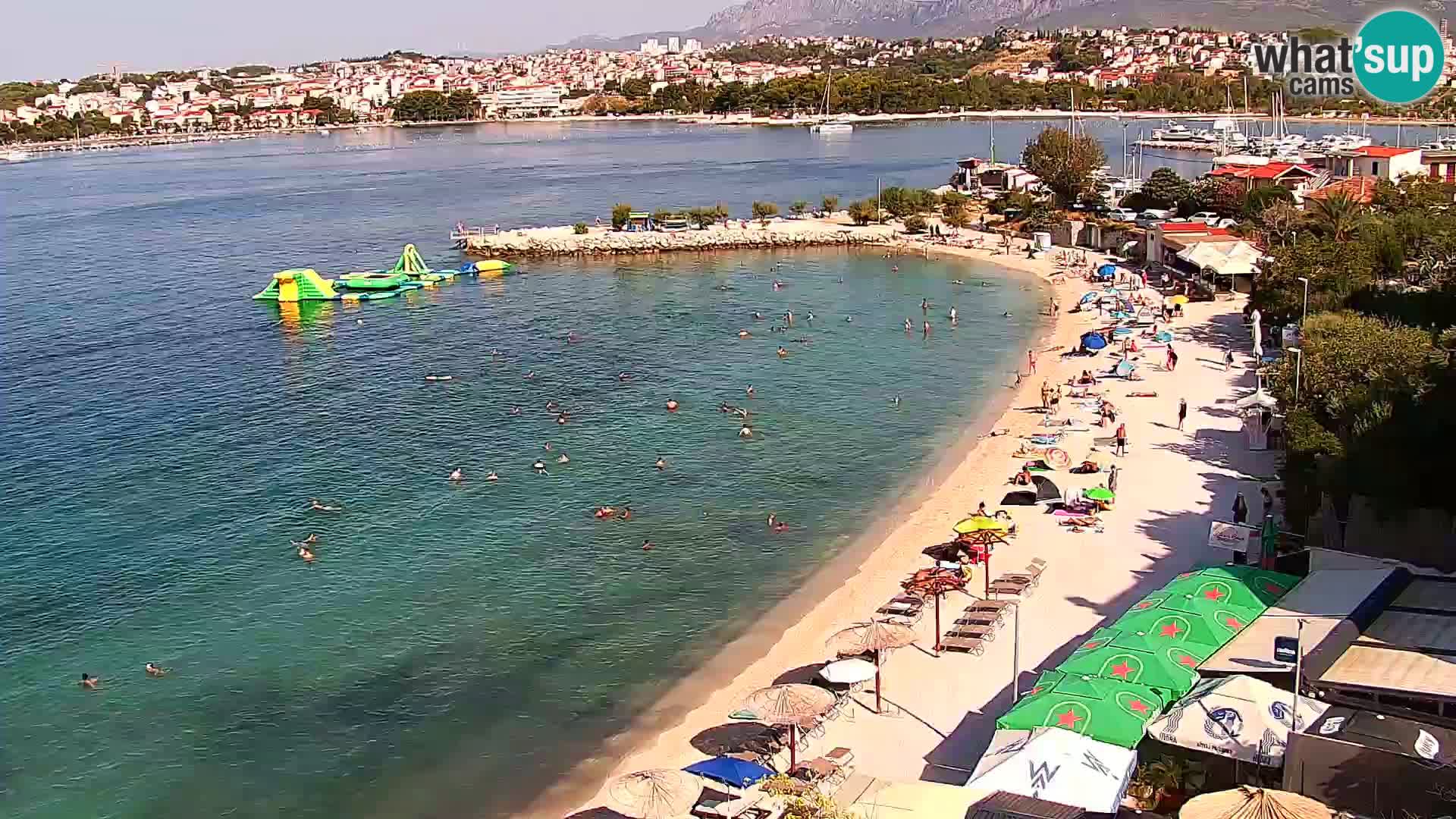 Podstrana Strand Webcam – Liveblick vom Hotel Split