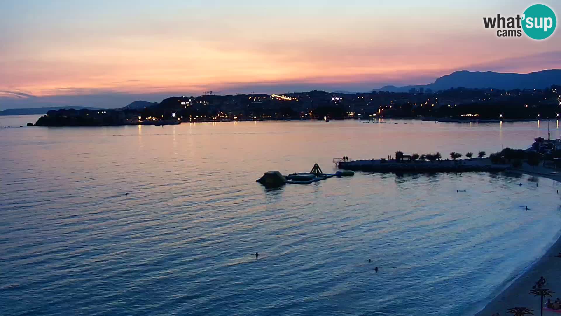 Webcam Spiaggia di Podstrana – Diretta dall’Hotel Split