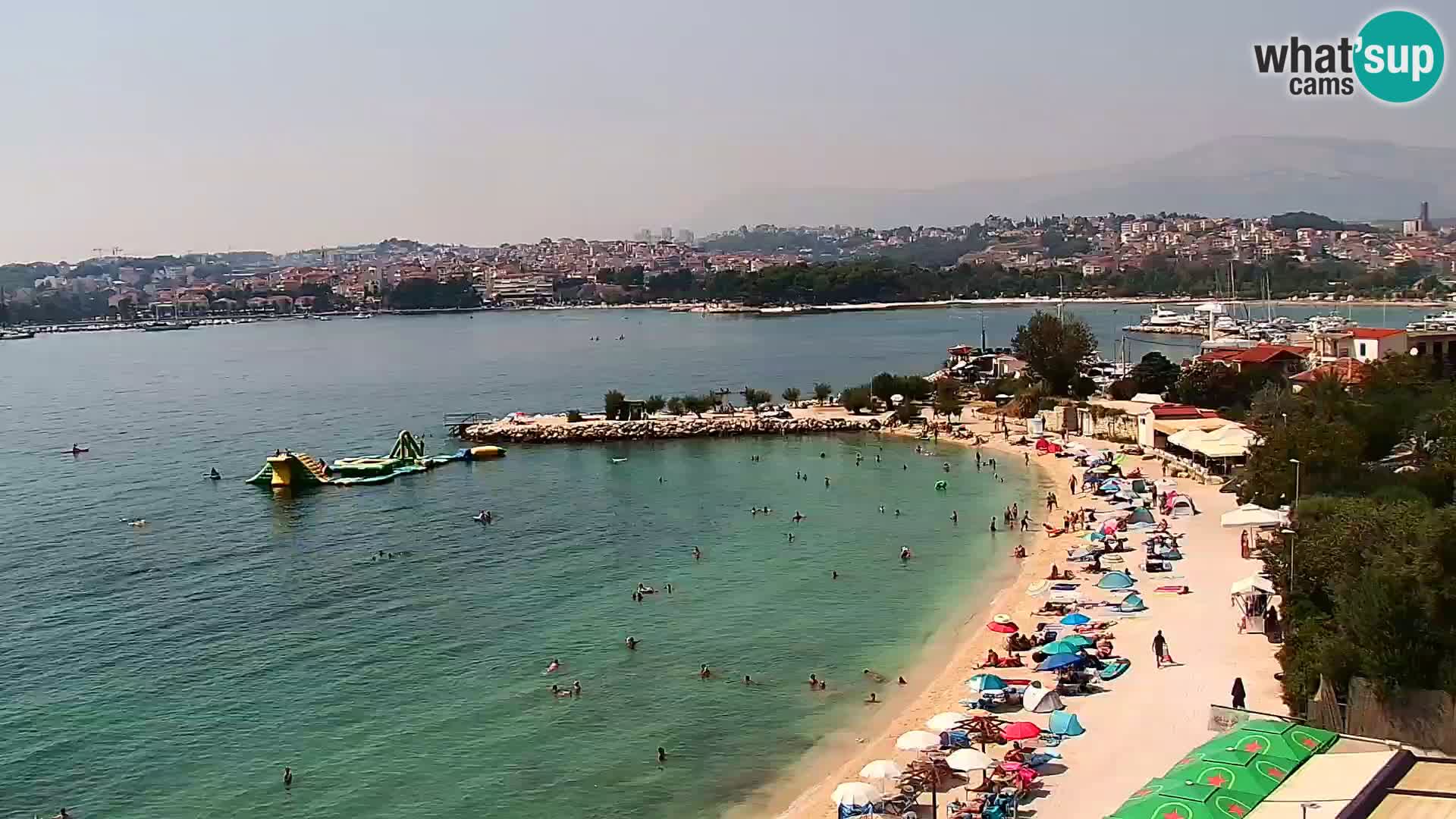 Podstrana Beach Webcam – Live View from Hotel Split