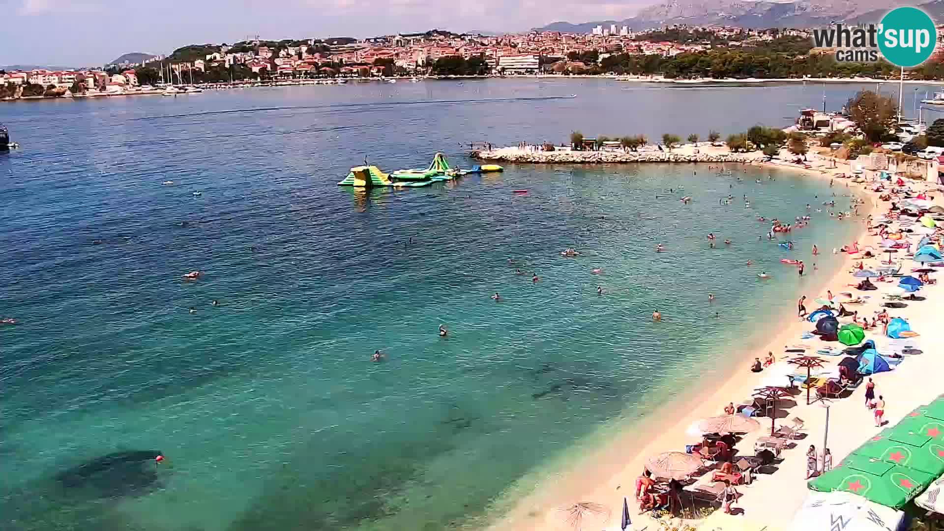 Webcam Playa de Podstrana – Vista en directo desde Hotel Split