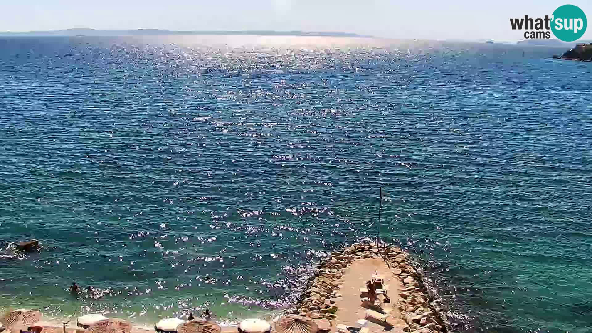 Webcam plage de Podstrana – Vue en direct depuis Hotel Split