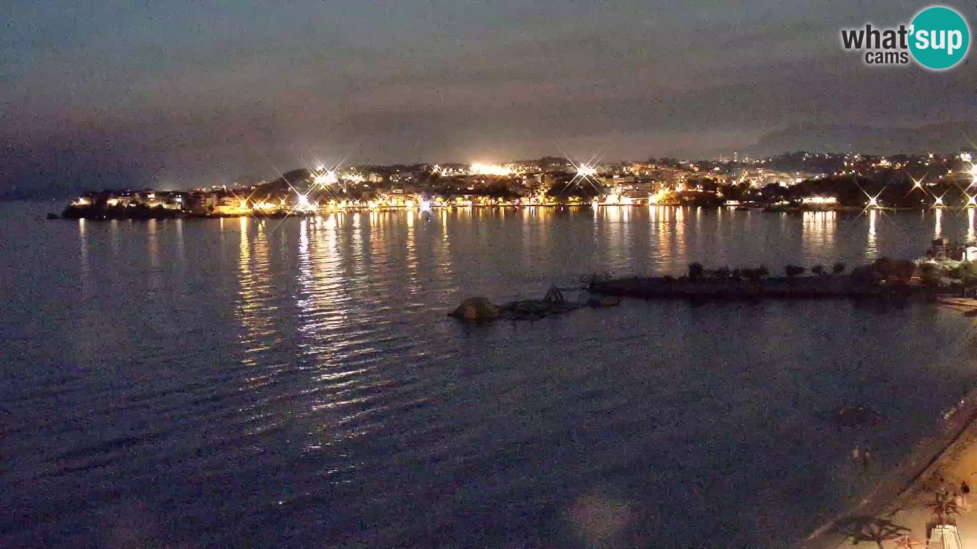 Webcam Playa de Podstrana – Vista en directo desde Hotel Split