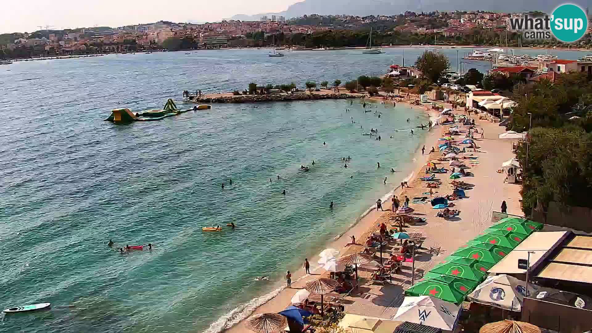 Webcam Playa de Podstrana – Vista en directo desde Hotel Split