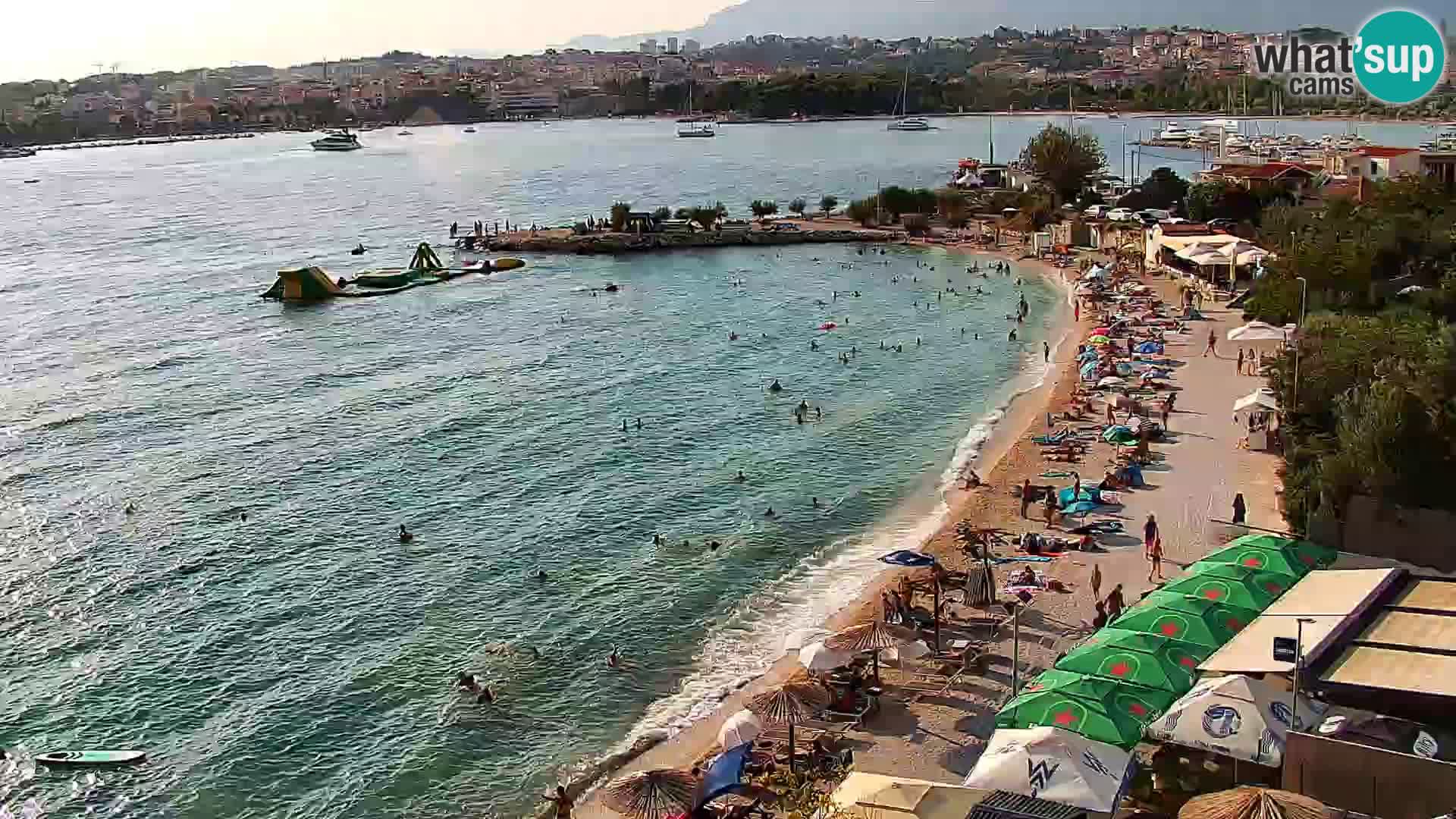 Webcam plage de Podstrana – Vue en direct depuis Hotel Split