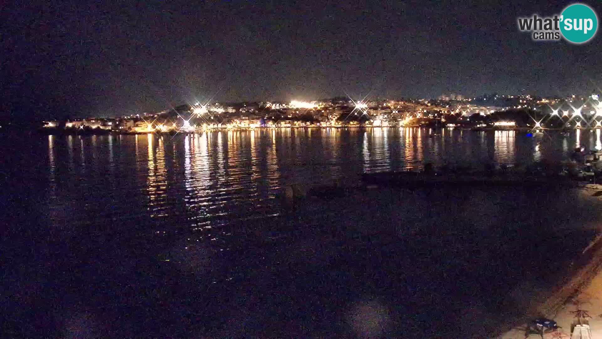 Webcam plage de Podstrana – Vue en direct depuis Hotel Split