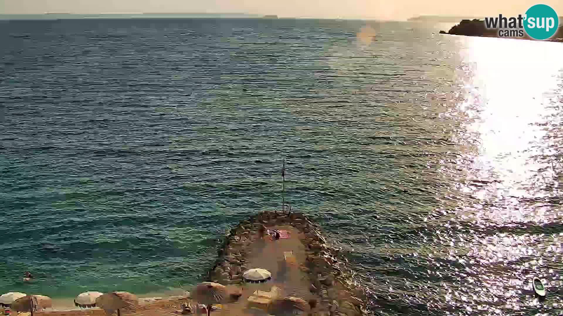Webcam plage de Podstrana – Vue en direct depuis Hotel Split