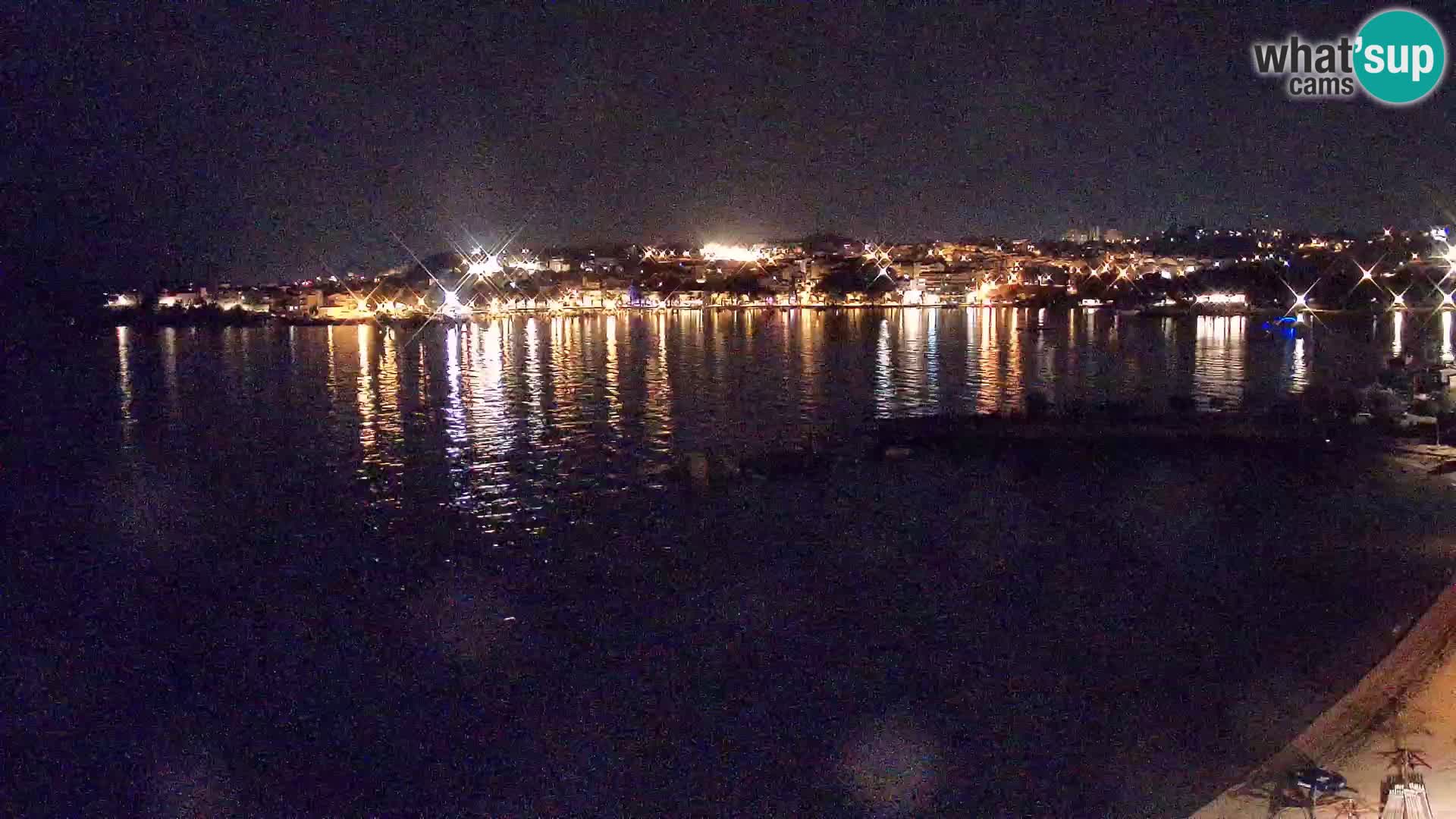 Web kamera Plaža Podstrana – Pogled uživo
